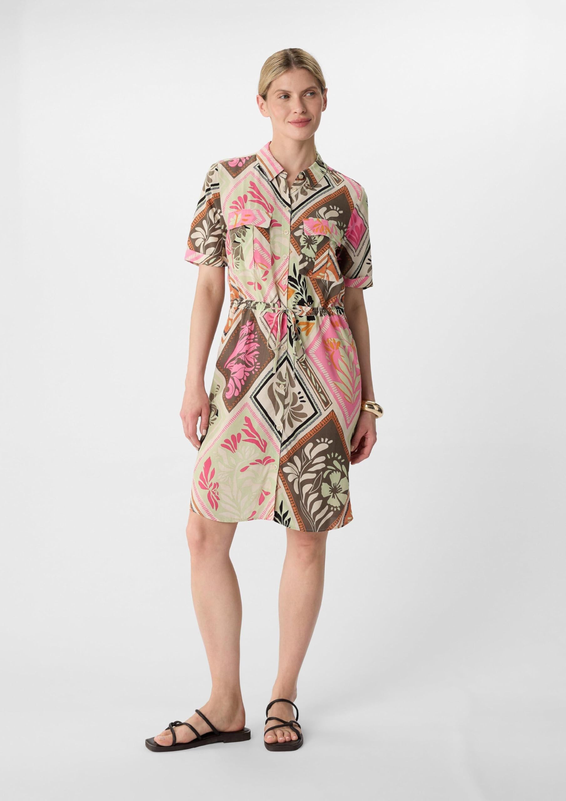 comma-hemdblusenkleid-all-over-print-gr-e-42 image 6