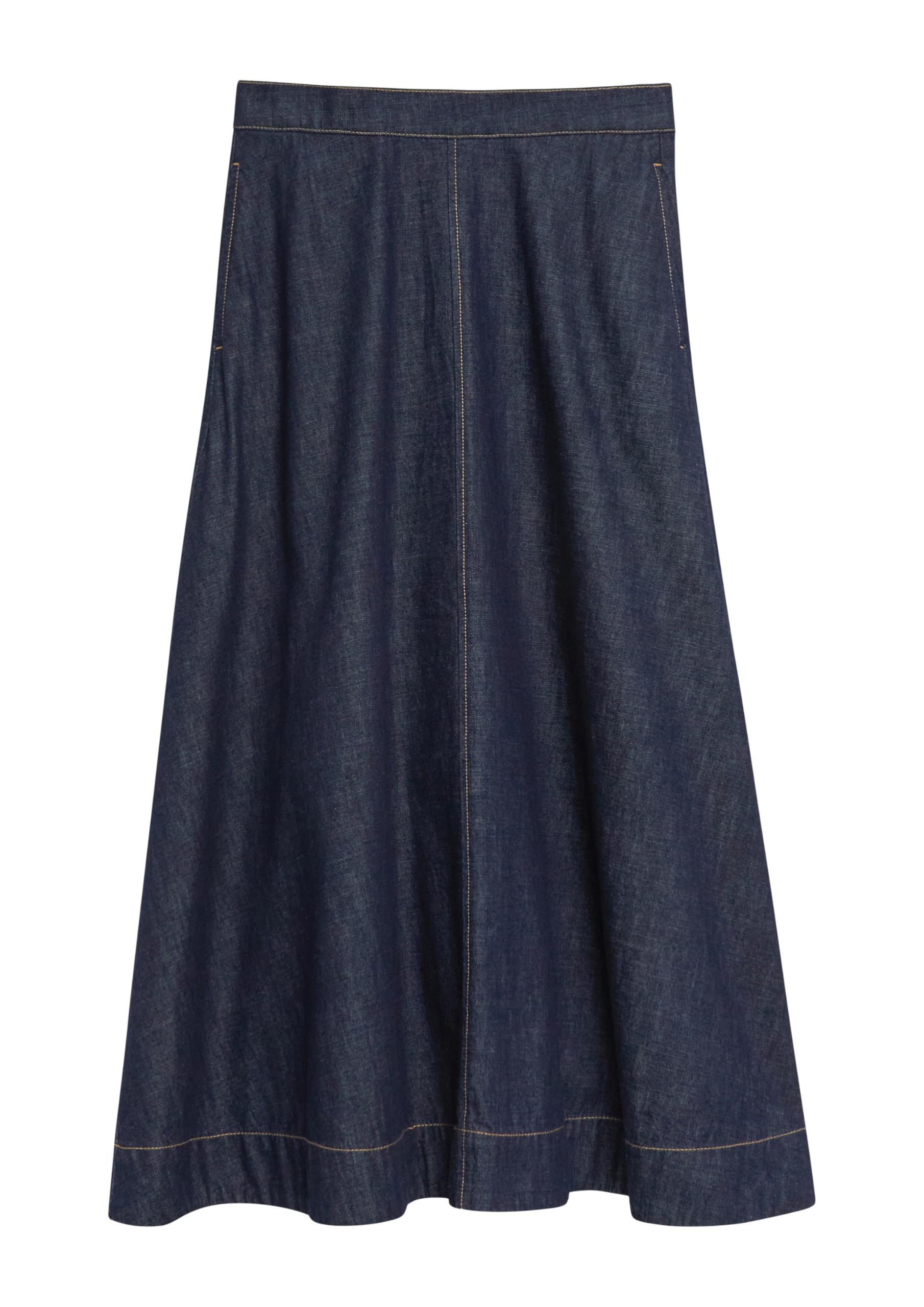 comma-skirts-jeansrock-a-linie-midi-denim-gr-34 image 3