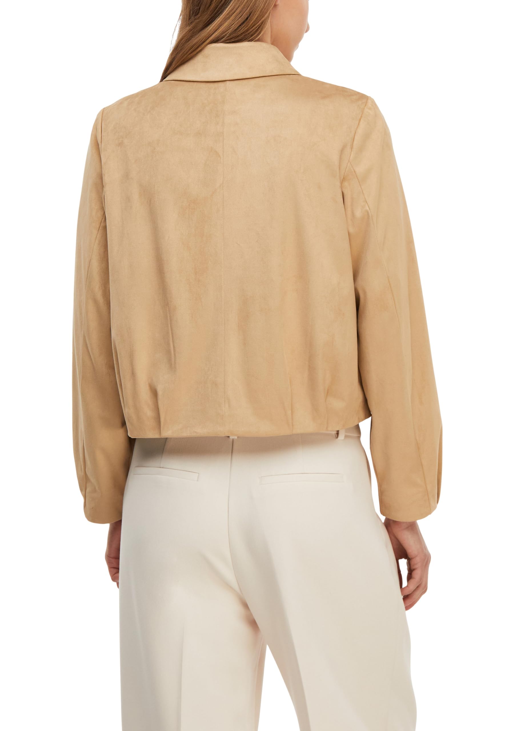 comma-blouson-jacke-veloursleder-optik-falten-gr-44 image 2