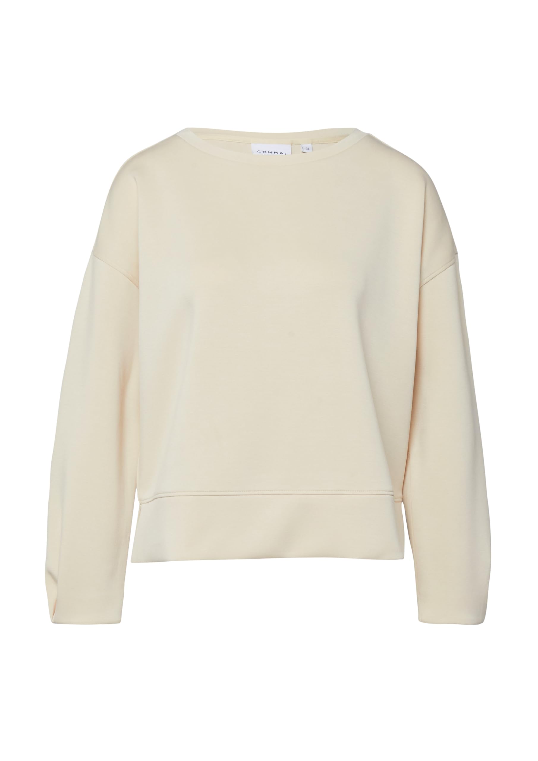 comma-sweatshirt-faltendetail-schwarz-gr-e-44-damen image 3