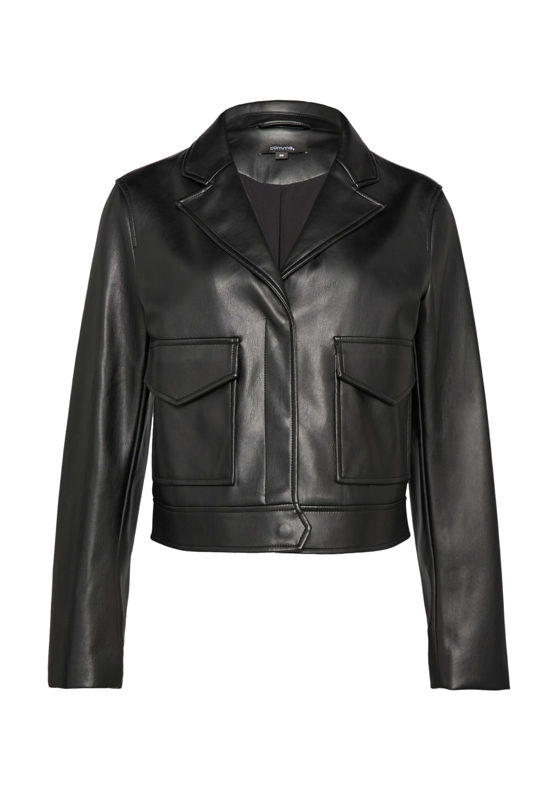 comma-2160394-biker-blazer-damen-gr-44-schwarz image 4