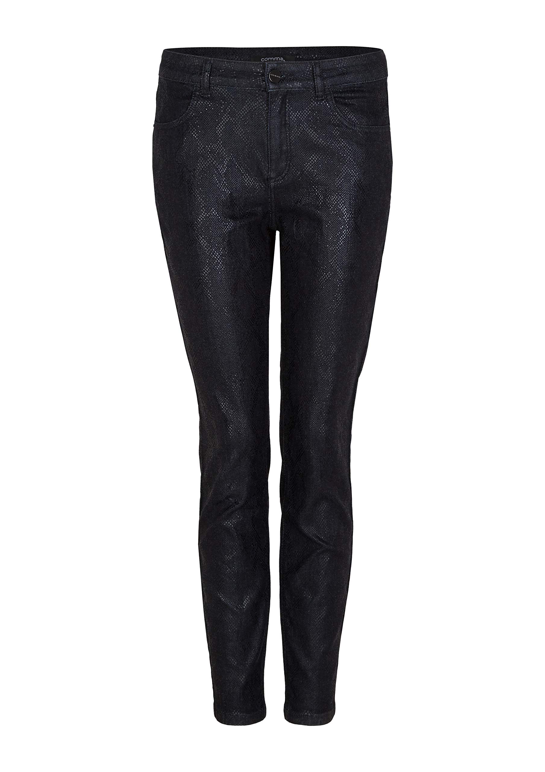 comma-jeans-snake-damenjeans-animal-muster-schmal image 2