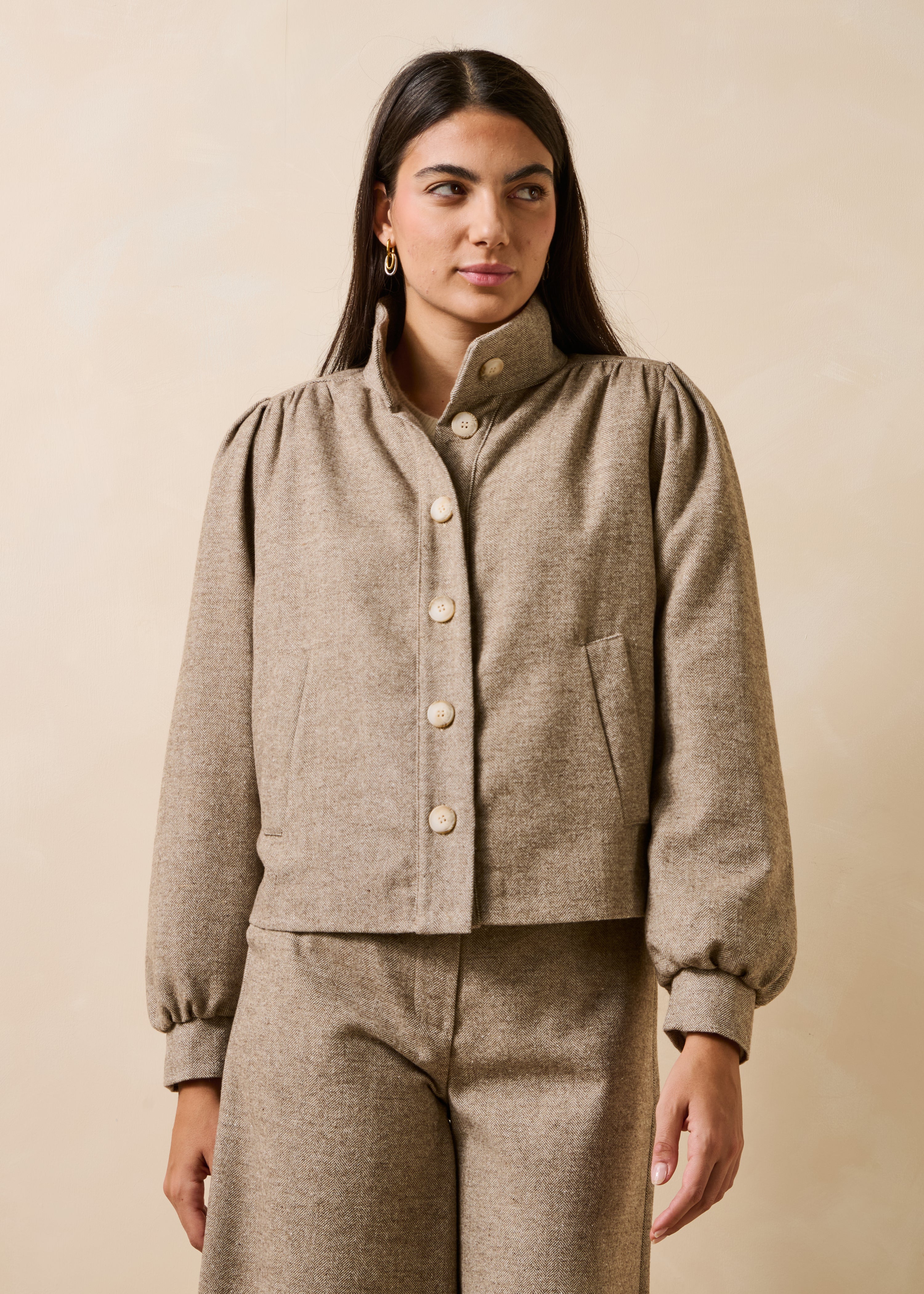 la-f-e-marabout-e-gourou-jacke-beige-tweed-34-46 image 3