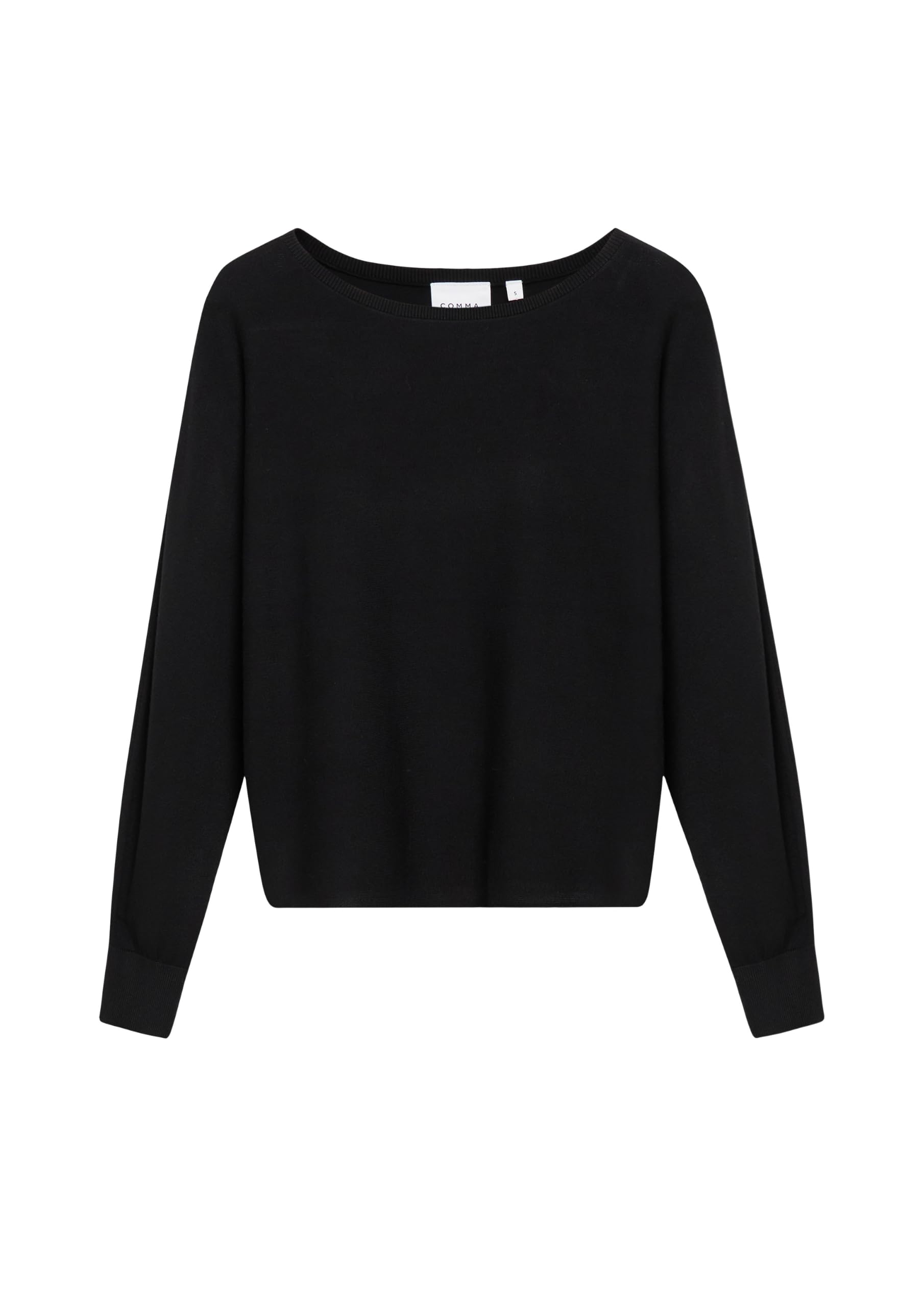 comma-strickpullover-feinstrick-u-boot-beige-relaxed-fit image 4