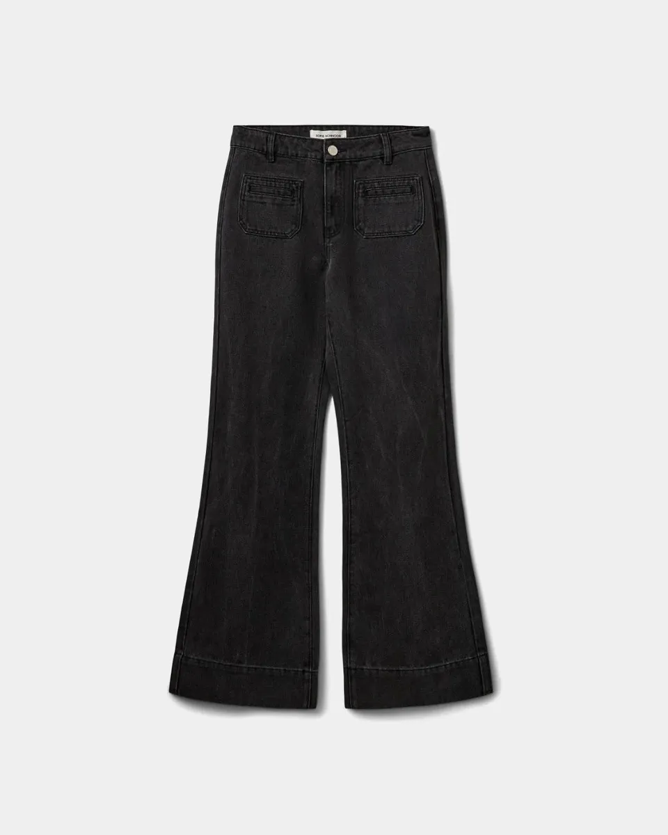 sofie-schnoor-women-noelsw-wide-leg-jeans-washed-black image 1