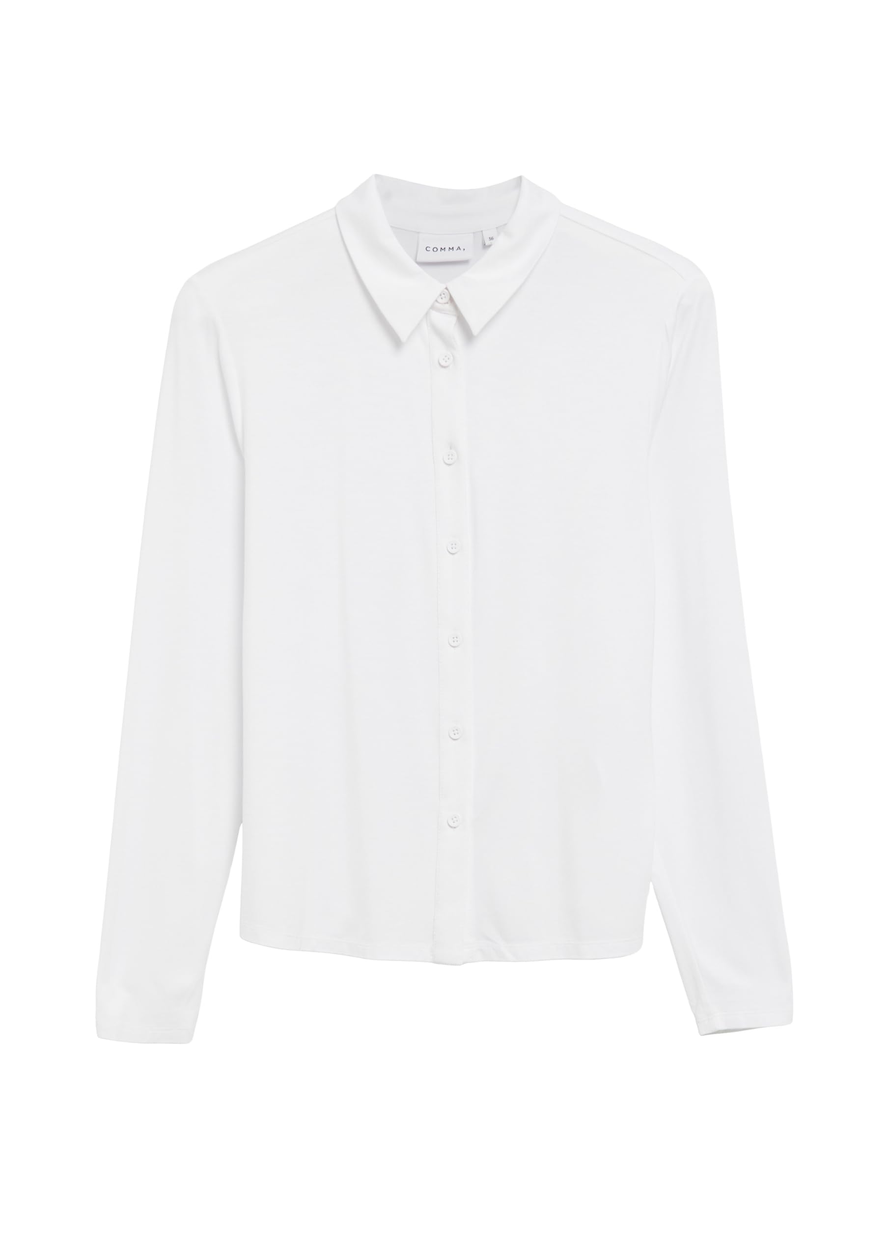 comma-jersey-bluse-hemdkragen-gr-34 image 4