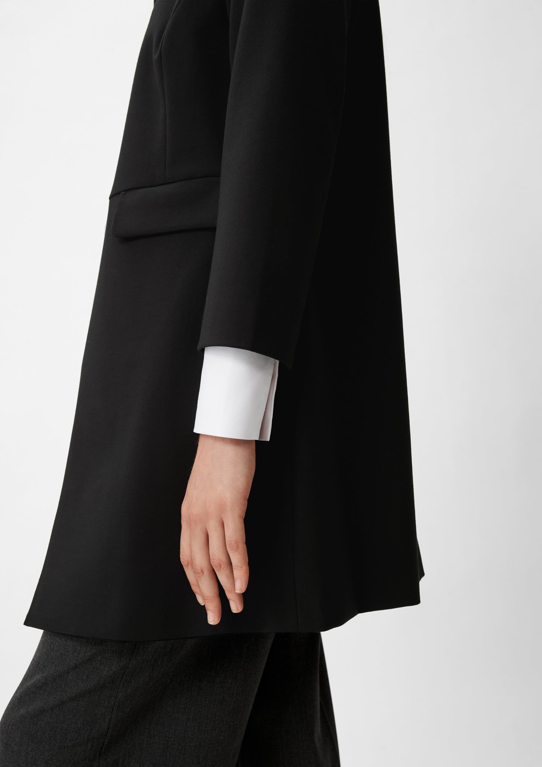 comma-blazer-mit-stehkragen-damen-blazer-elegant image 4