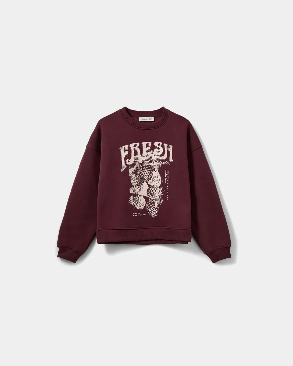 sofie-schnoor-women-elisw-sweatshirt-plum-baumwolle image 1