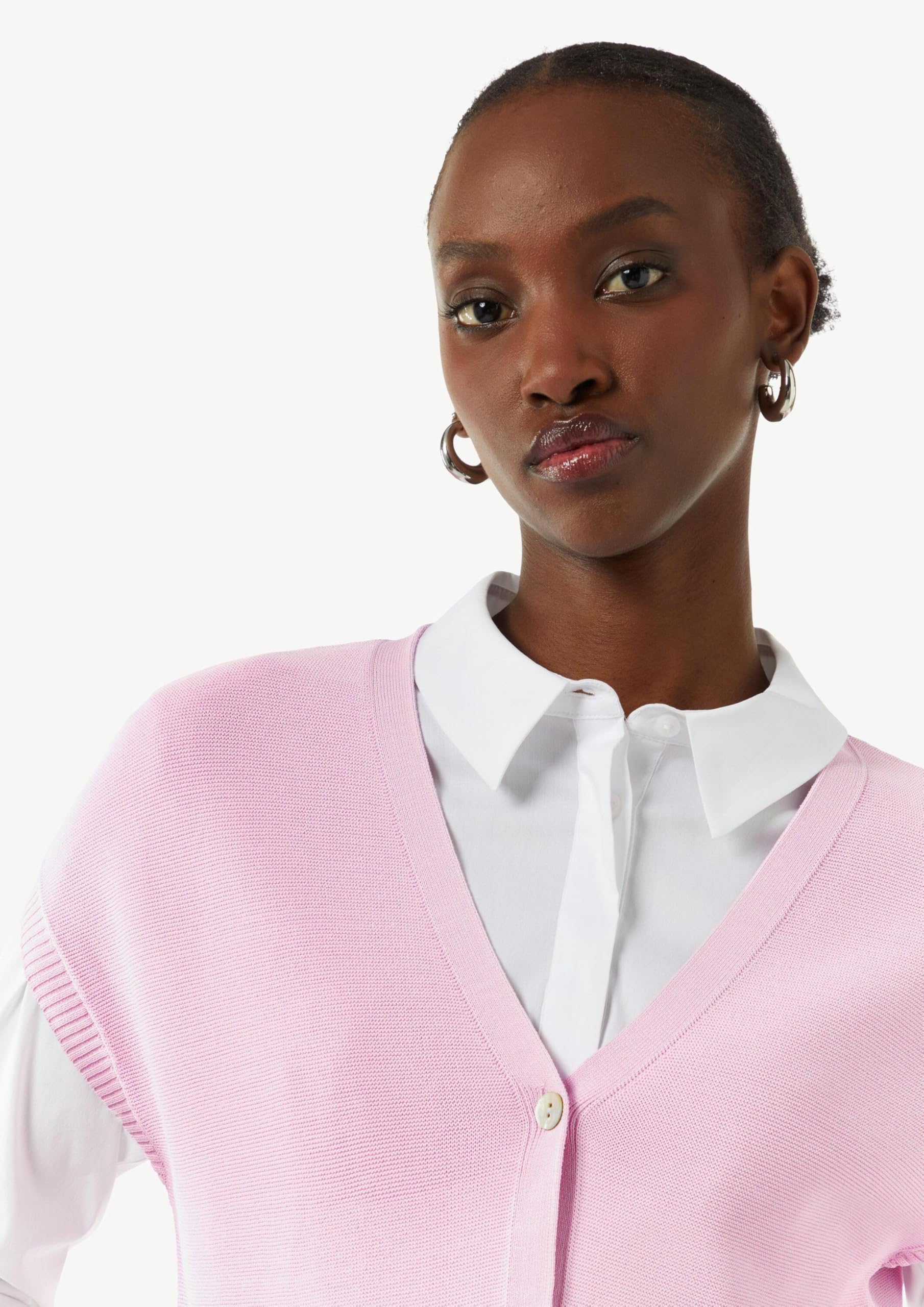 comma-2157457-strickjacke-viskosemix-pink-4074 image 3