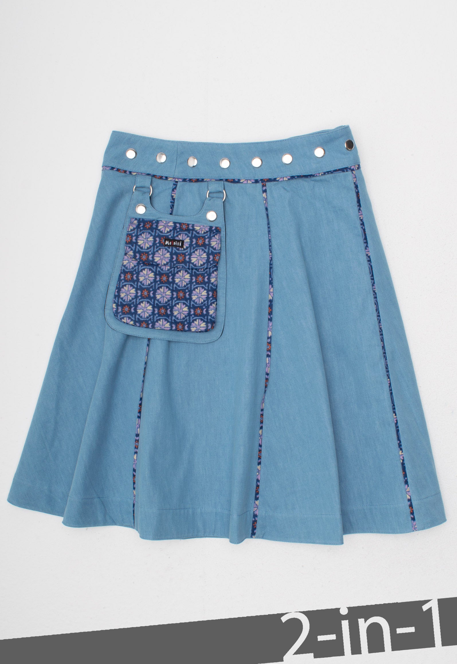 moshiki-hot-cookie-73-denim-wickelrock-55-cm-34-42 image 2