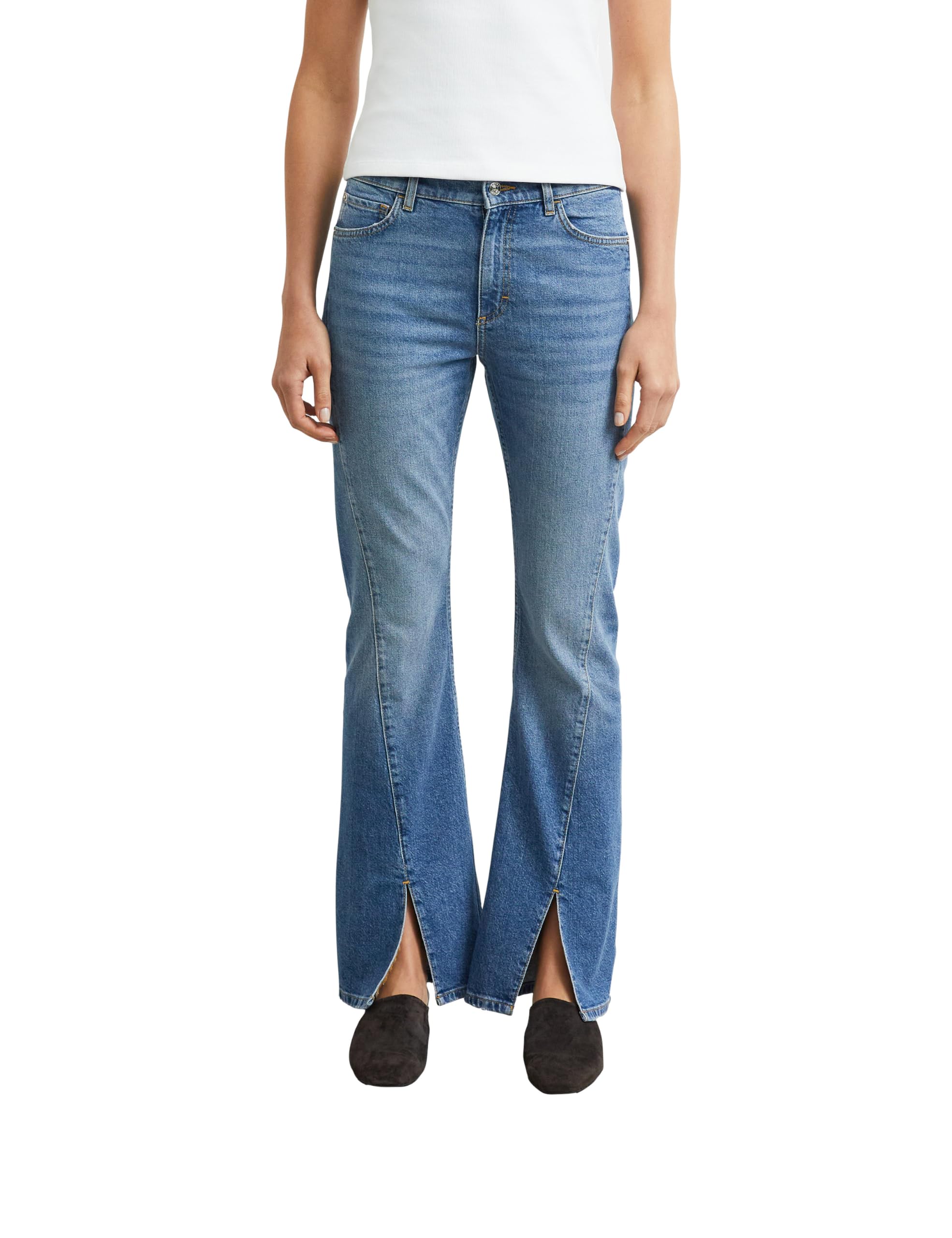 comma-jeans-flared-high-rise-damen-gr-e-42 image 1
