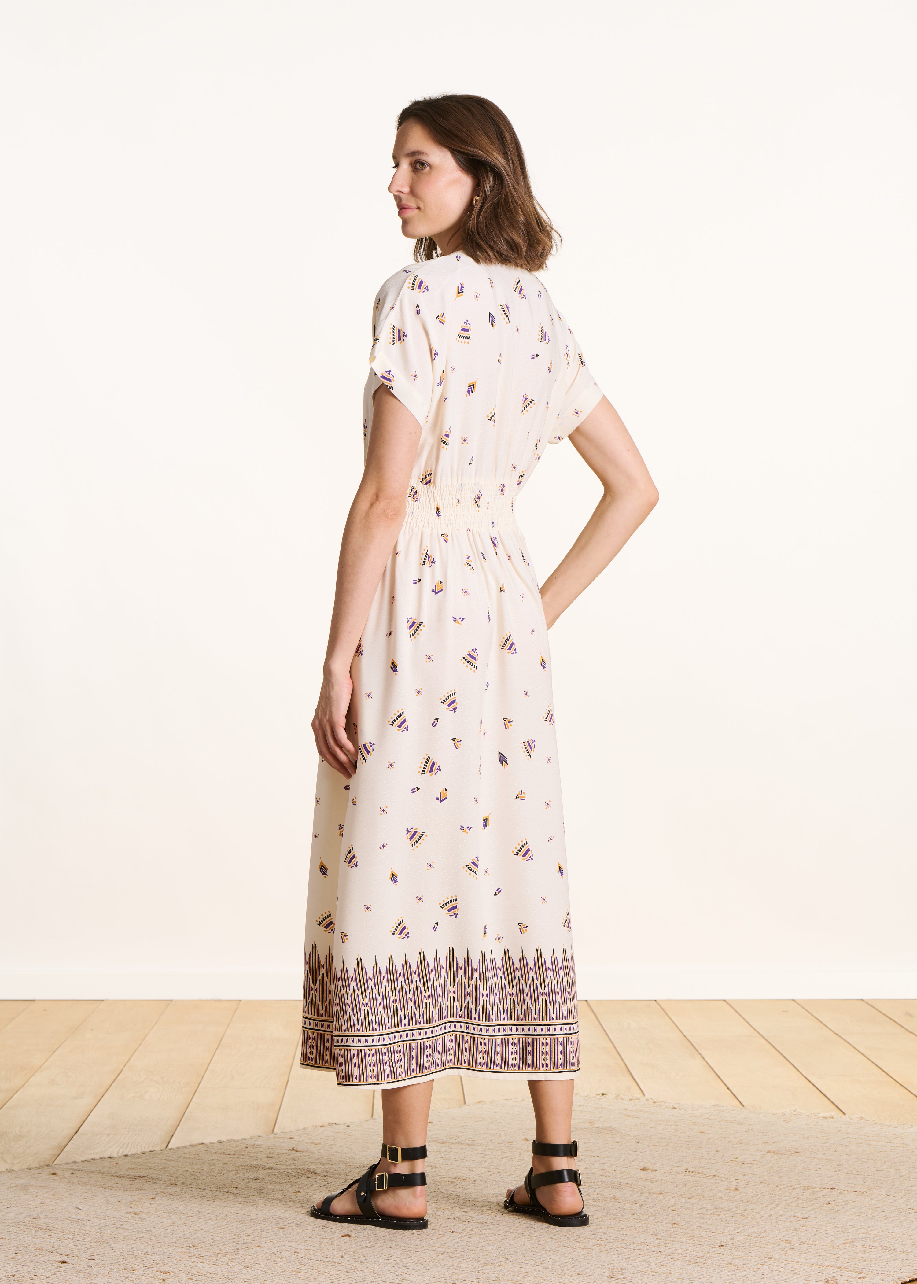 la-f-e-marabout-e-fioni-maxikleid-ecru-ethno-print image 3