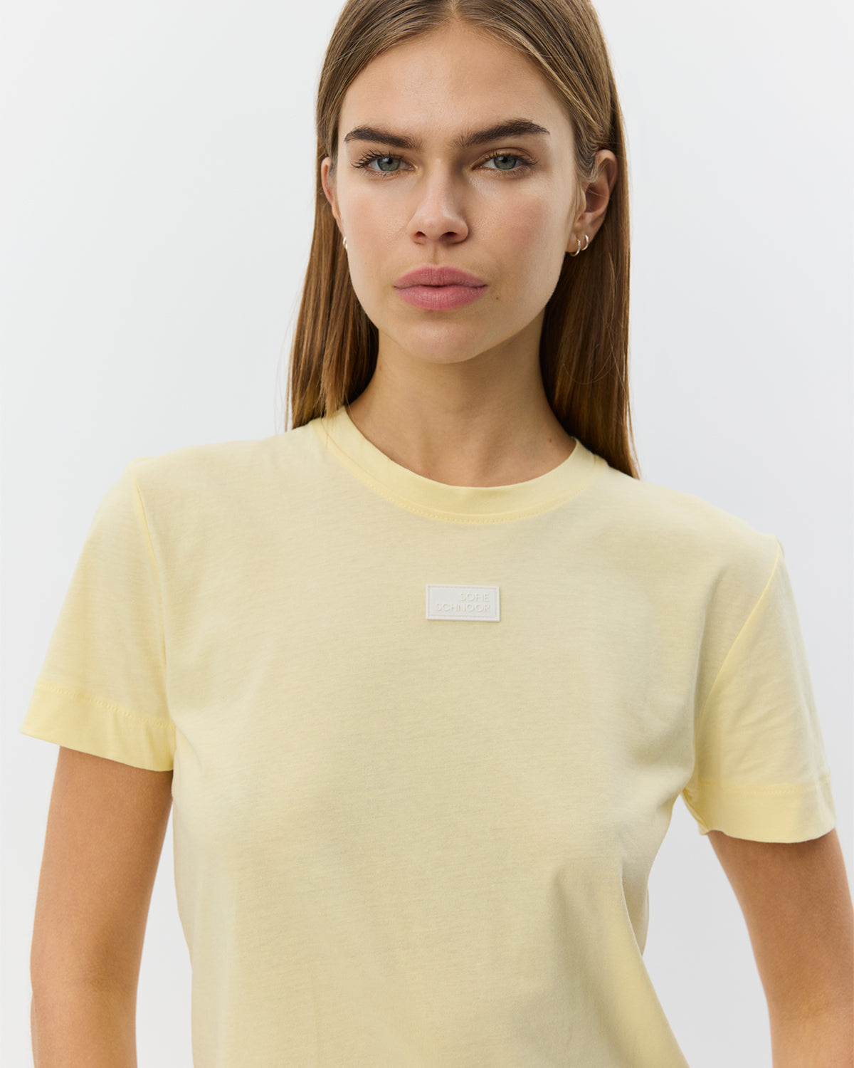 sofie-schnoor-women-indysw-mini-t-shirt-butter-yellow-xs-baumwolle image 5