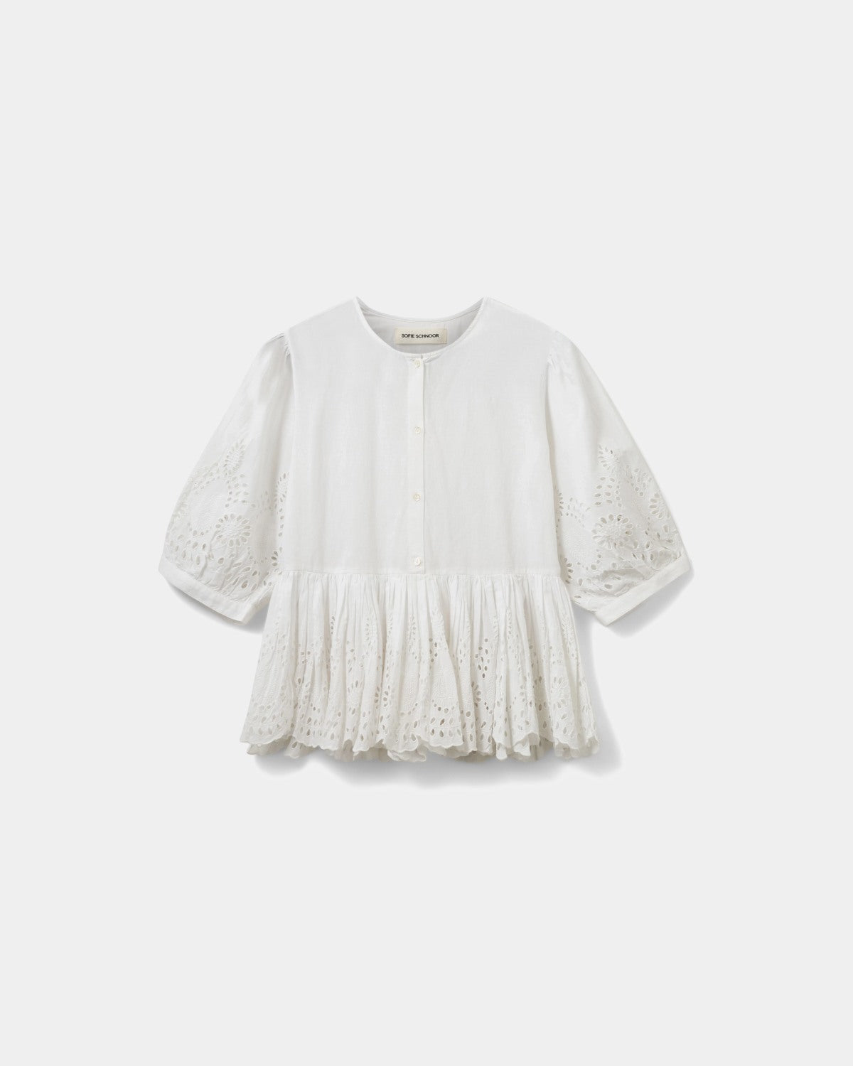 sofie-schnoor-women-hattiesw-bluse-schneewei-baumwolle image 1