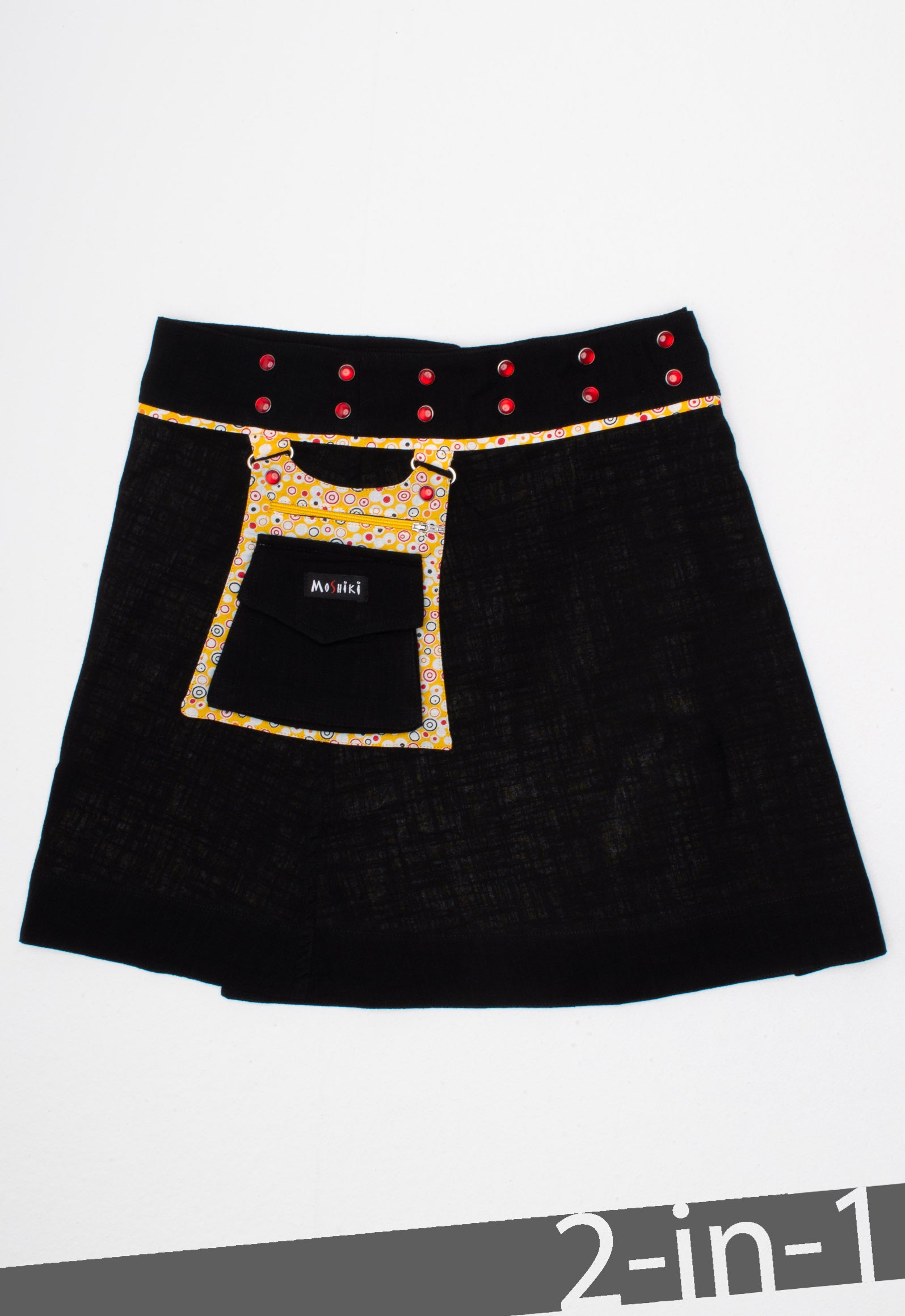 moshiki-hot-cookie-10-wickelrock-baumwolle-45-cm-schwarz image 2