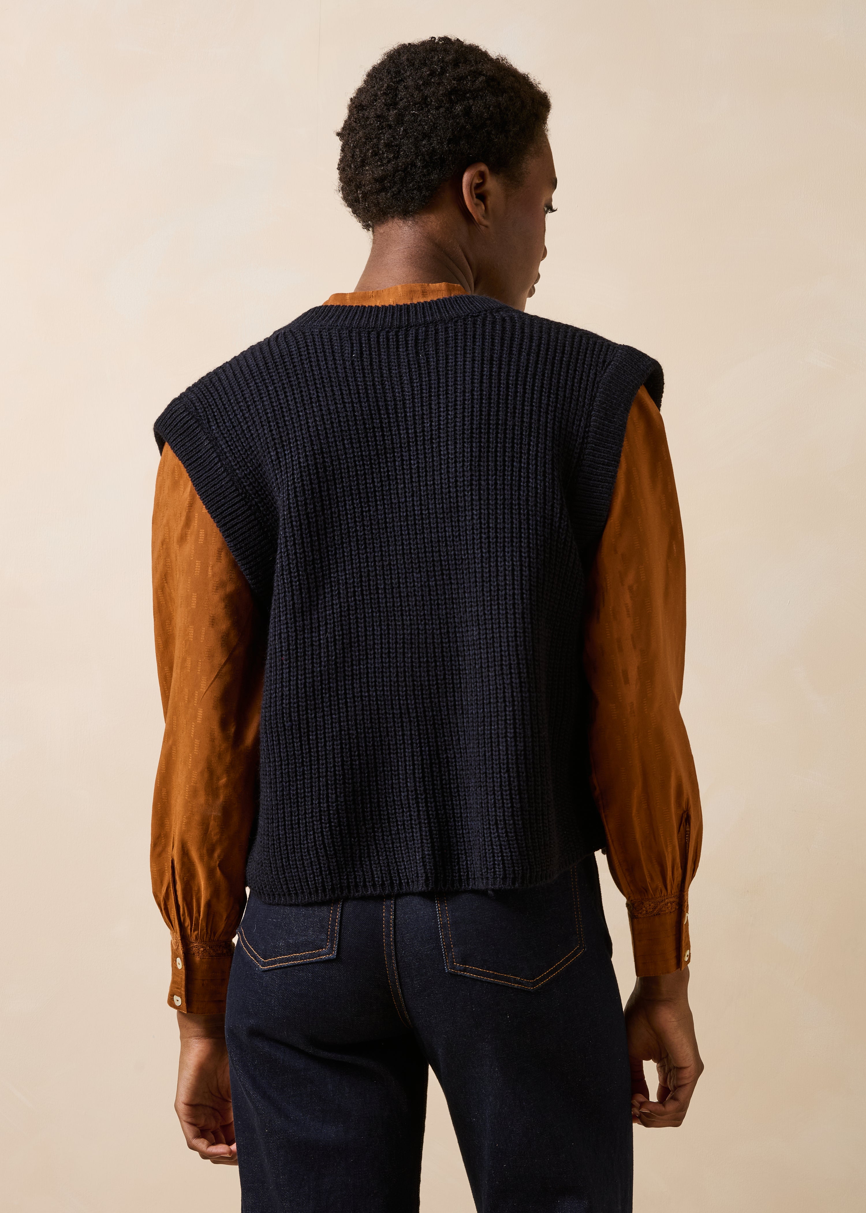 la-f-e-marabout-e-pulls-gilets-esencia-weste-marine-gr-m image 3