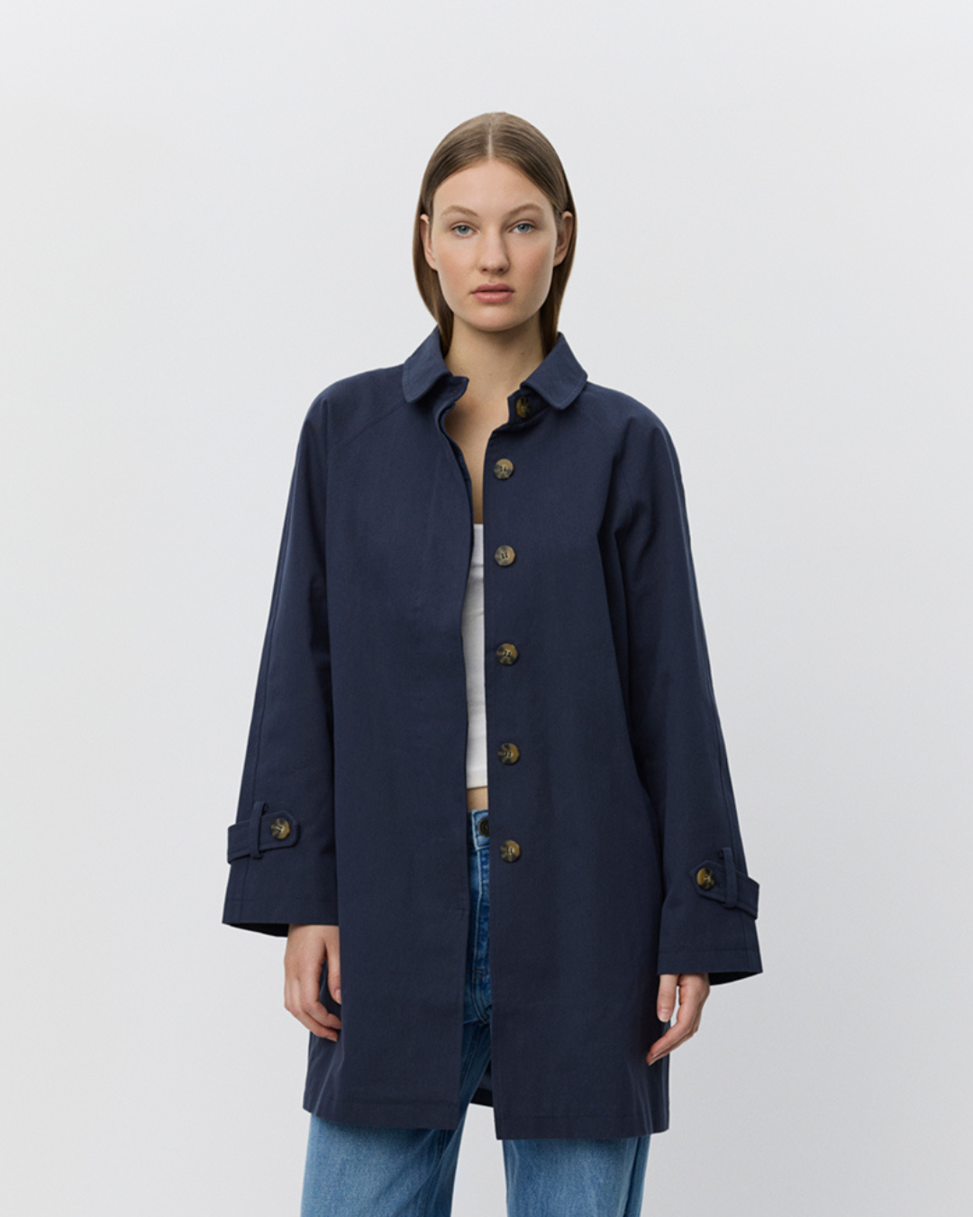 sofie-schnoor-women-filippasw-trenchcoat-navy-baumwolle image 5