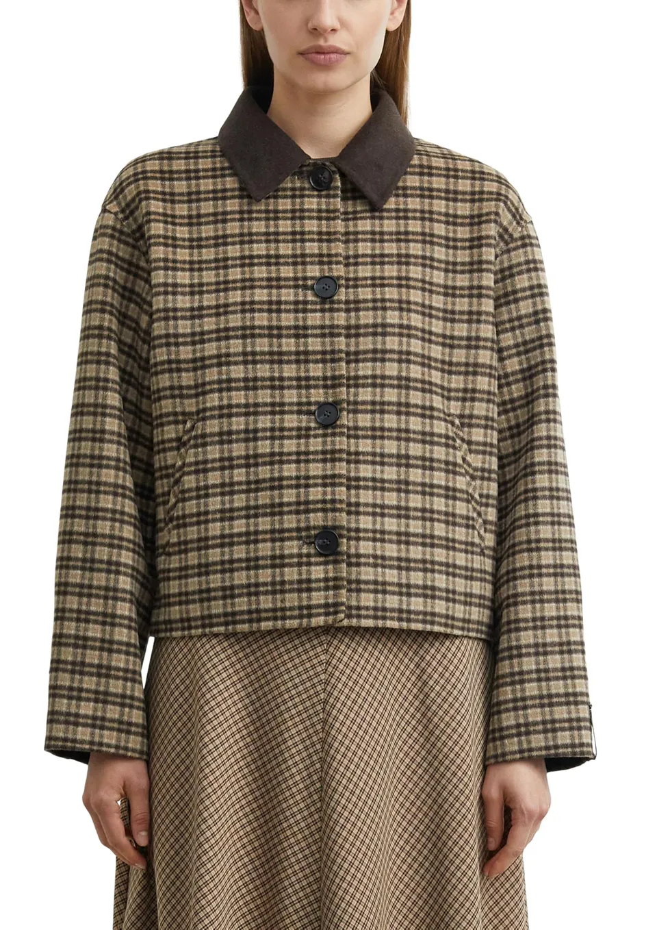 comma-outdoor-jacke-loose-fit-leoprint-doubleface-xl image 1
