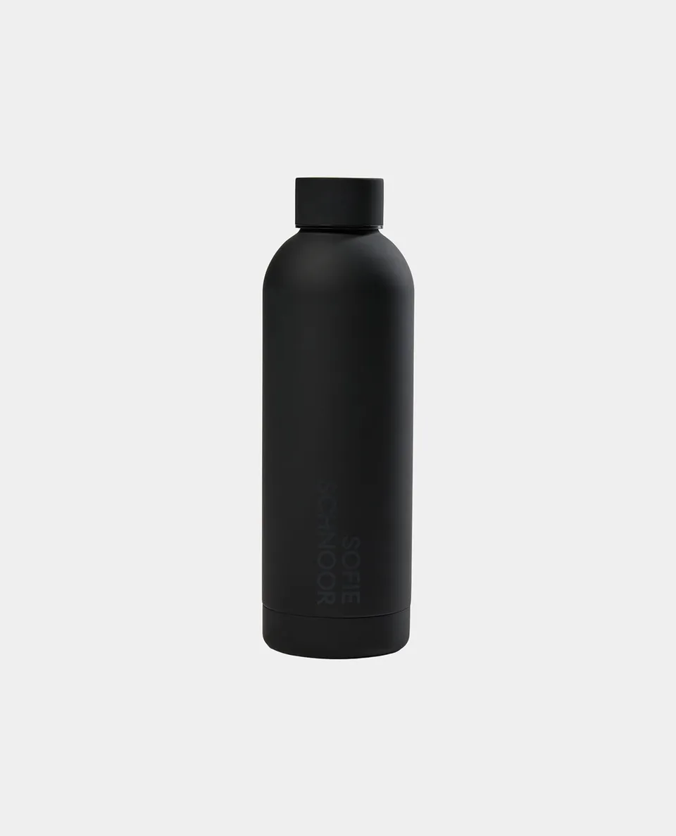 sofie-schnoor-sport-sophiesa-trinkflasche-schwarz-edelstahl image 1