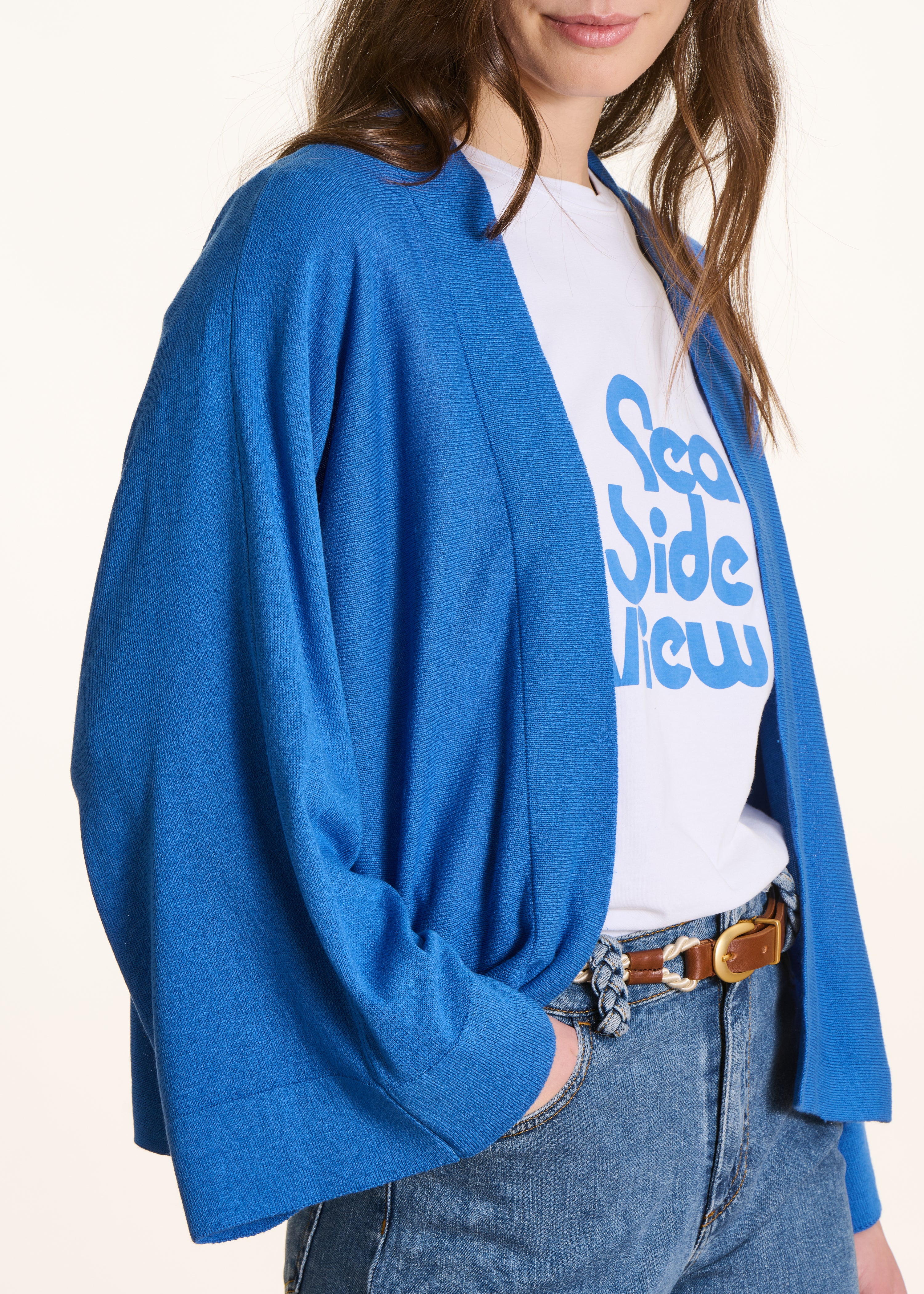 la-f-e-marabout-e-deving-gilet-strickweste-blau-leinen-gr-36 image 4