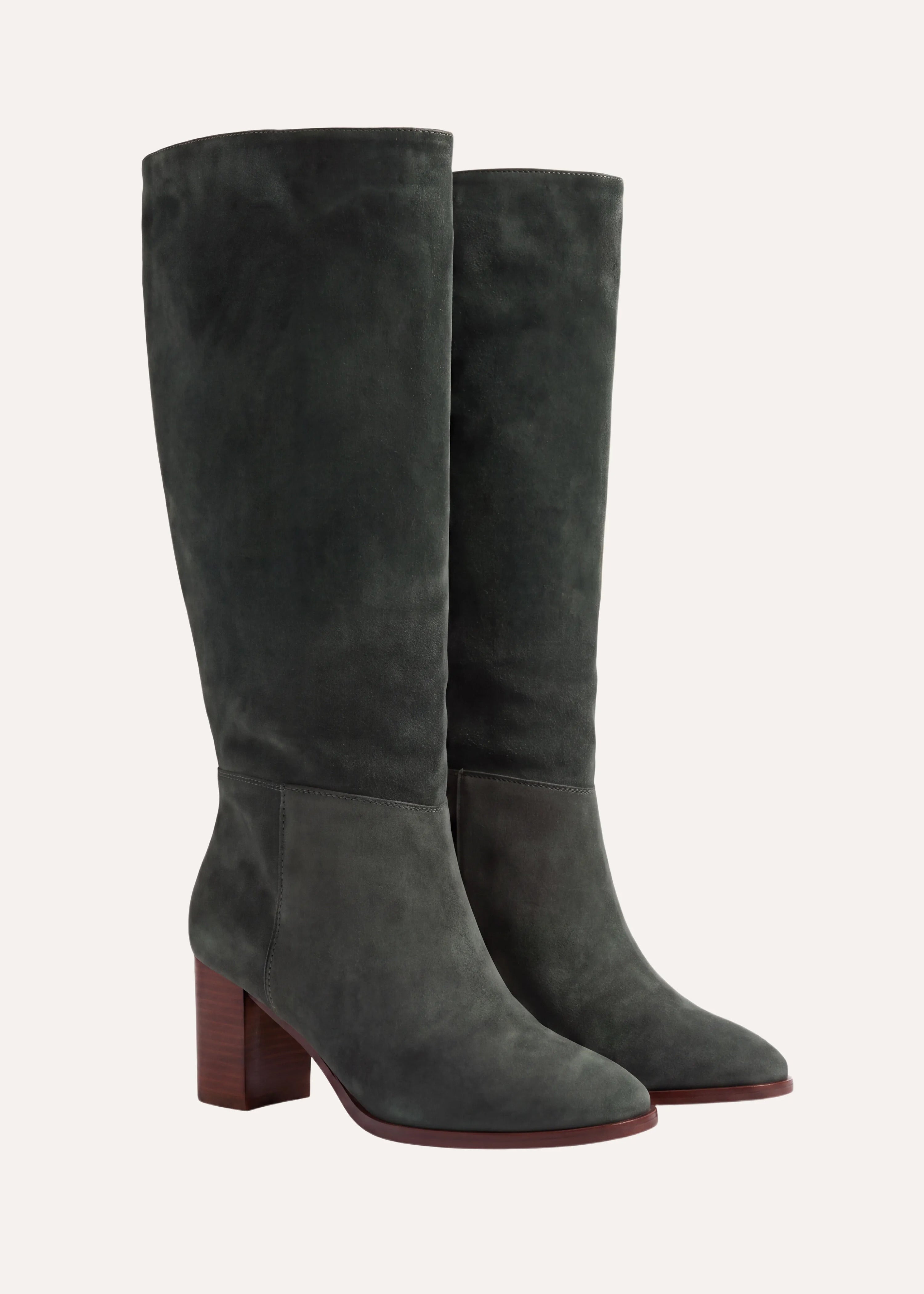 la-f-e-marabout-e-zakui-stiefel-kaki-wildleder image 2