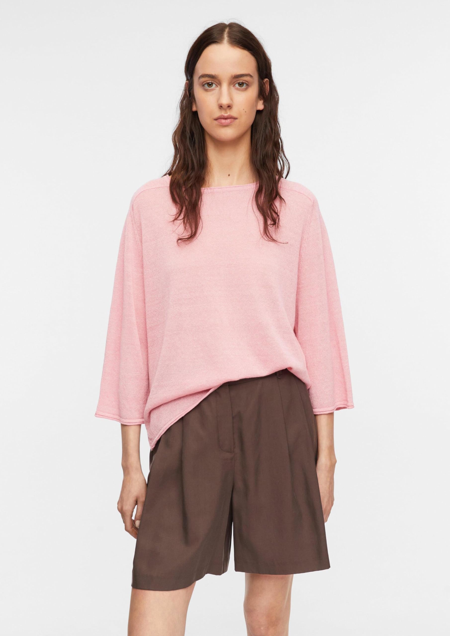 comma-feinstrick-pullover-damen-gr-42-3-4-arm-rosa image 7