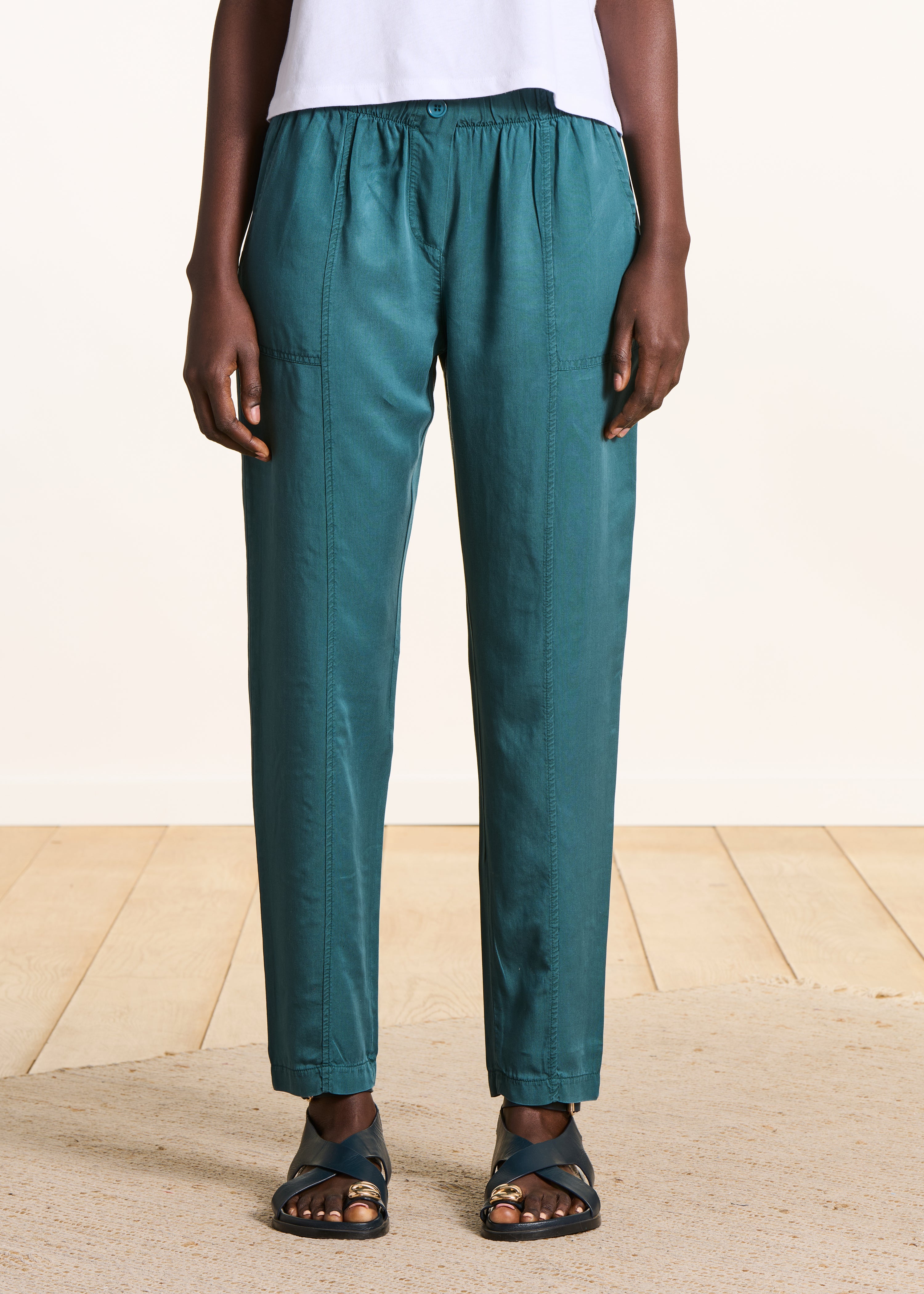 la-f-e-marabout-e-damilo-stoffhose-petrol-gr-34 image 2