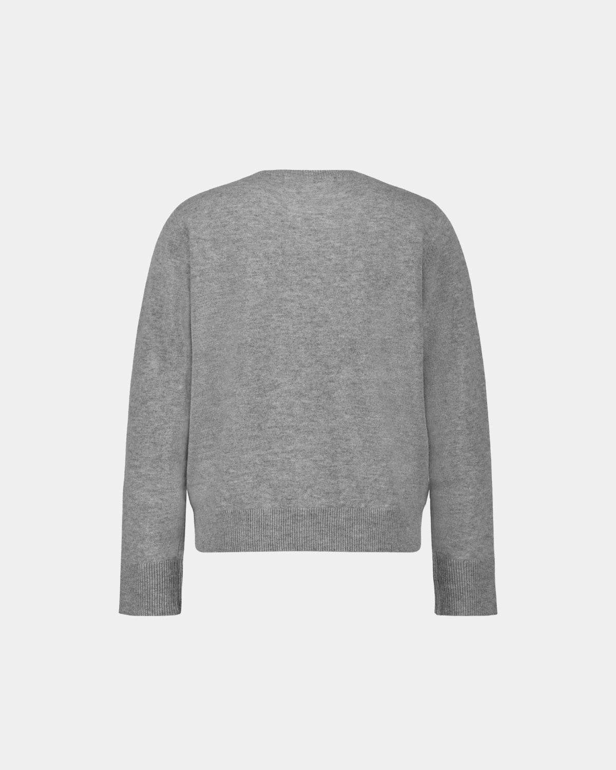 sofie-schnoor-cissesw-cardigan-grau-melange-merinowolle image 5