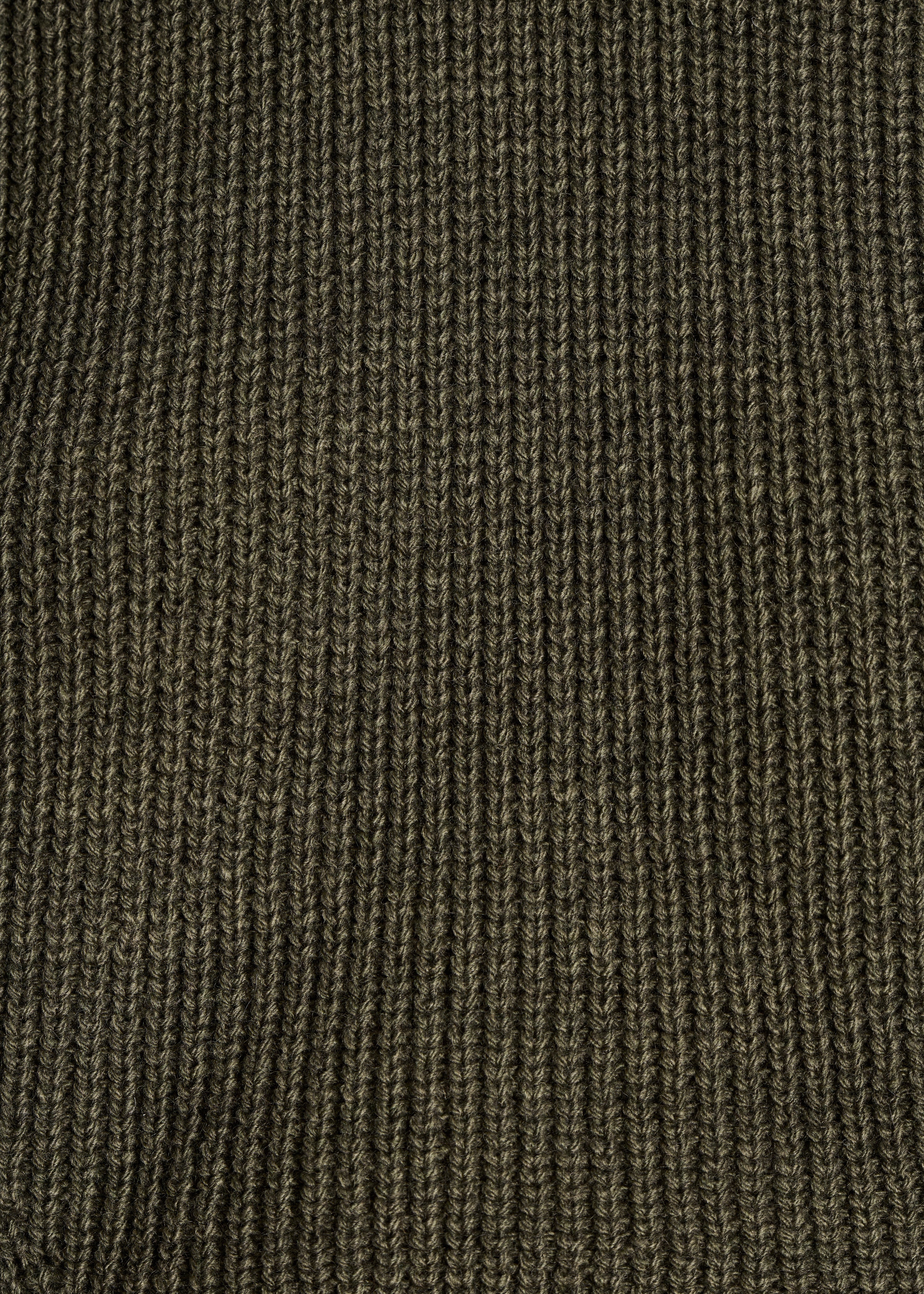 la-f-e-marabout-e-egiste-pullover-khaki-rundhals-langarm image 4