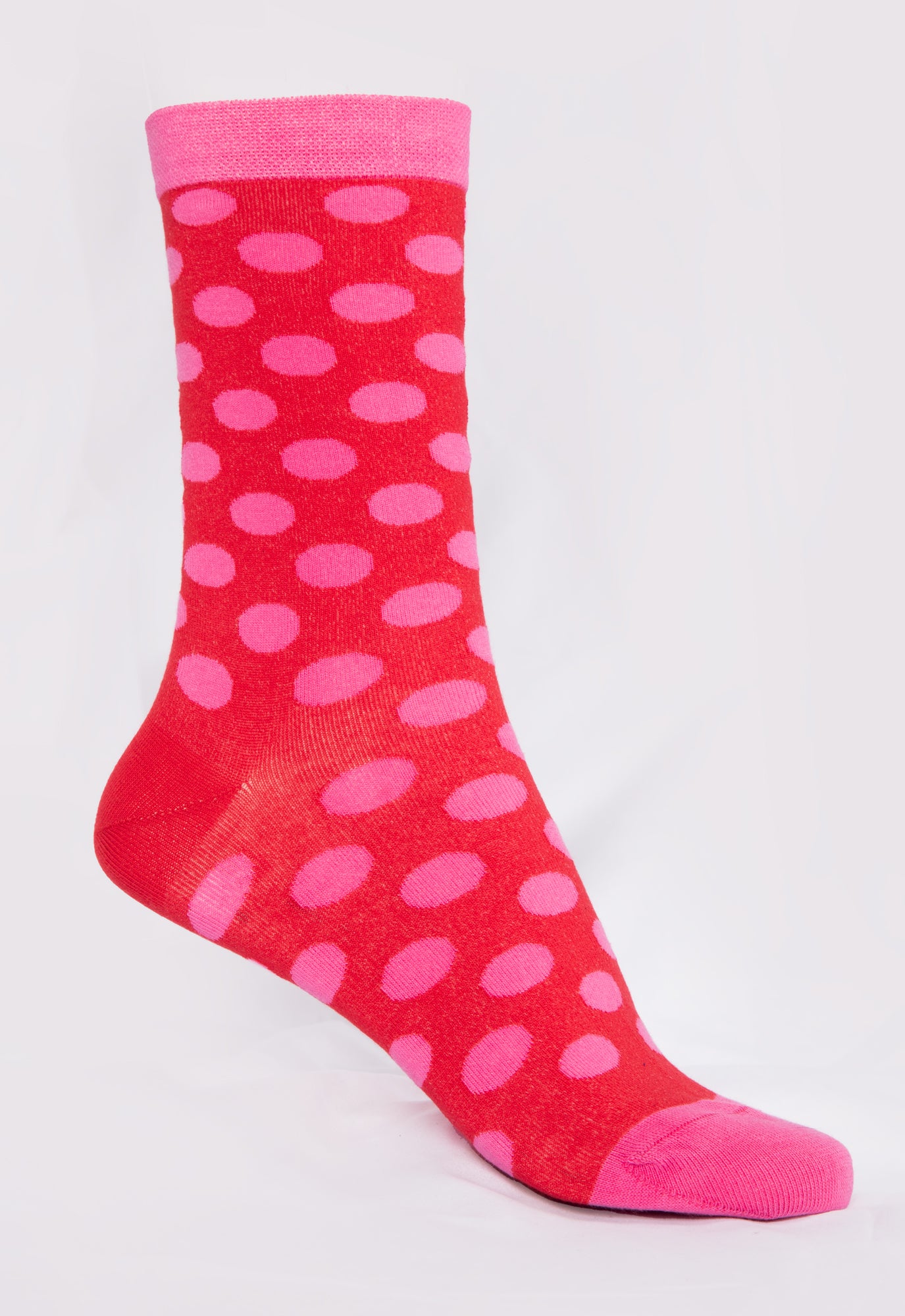 moshiki-yofi-tofi-dots-socken-biobaumwolle-purple-orange-37-43 image 5