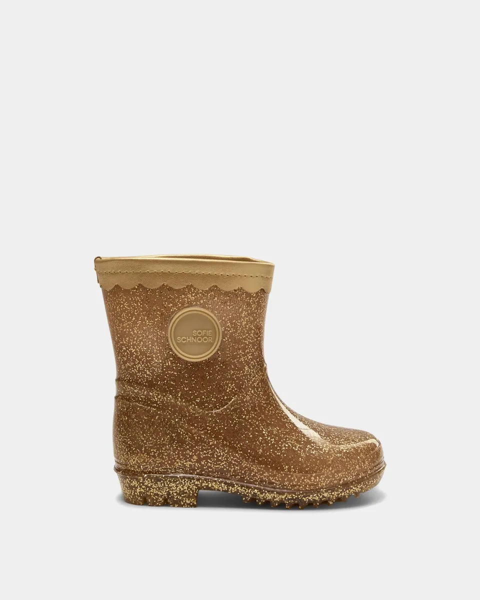 sofie-schnoor-kids-perla-gummistiefel-champagne-leo image 1