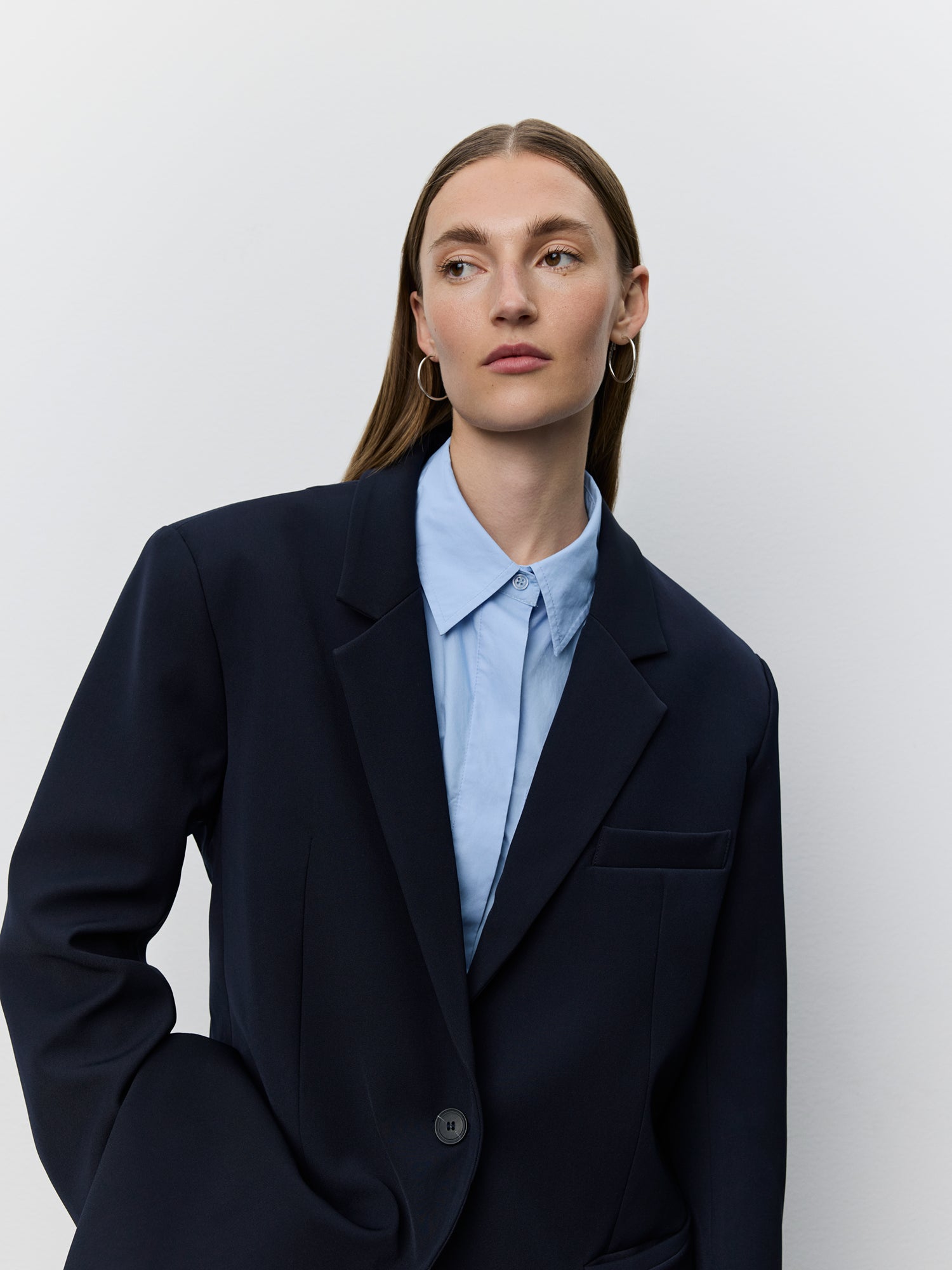 sofie-schnoor-women-snos698-oversize-blazer-navy-38 image 5
