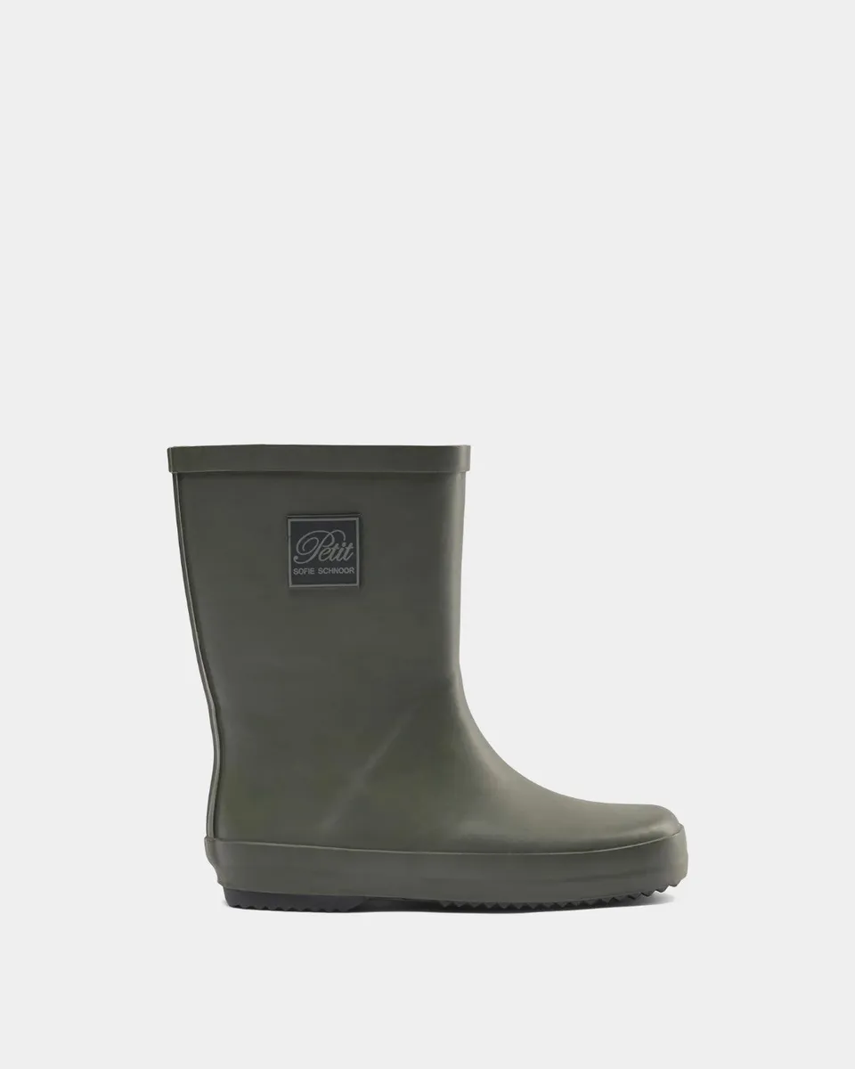 sofie-schnoor-kids-kodasb-gummistiefel-army-green-wasserdicht image 1