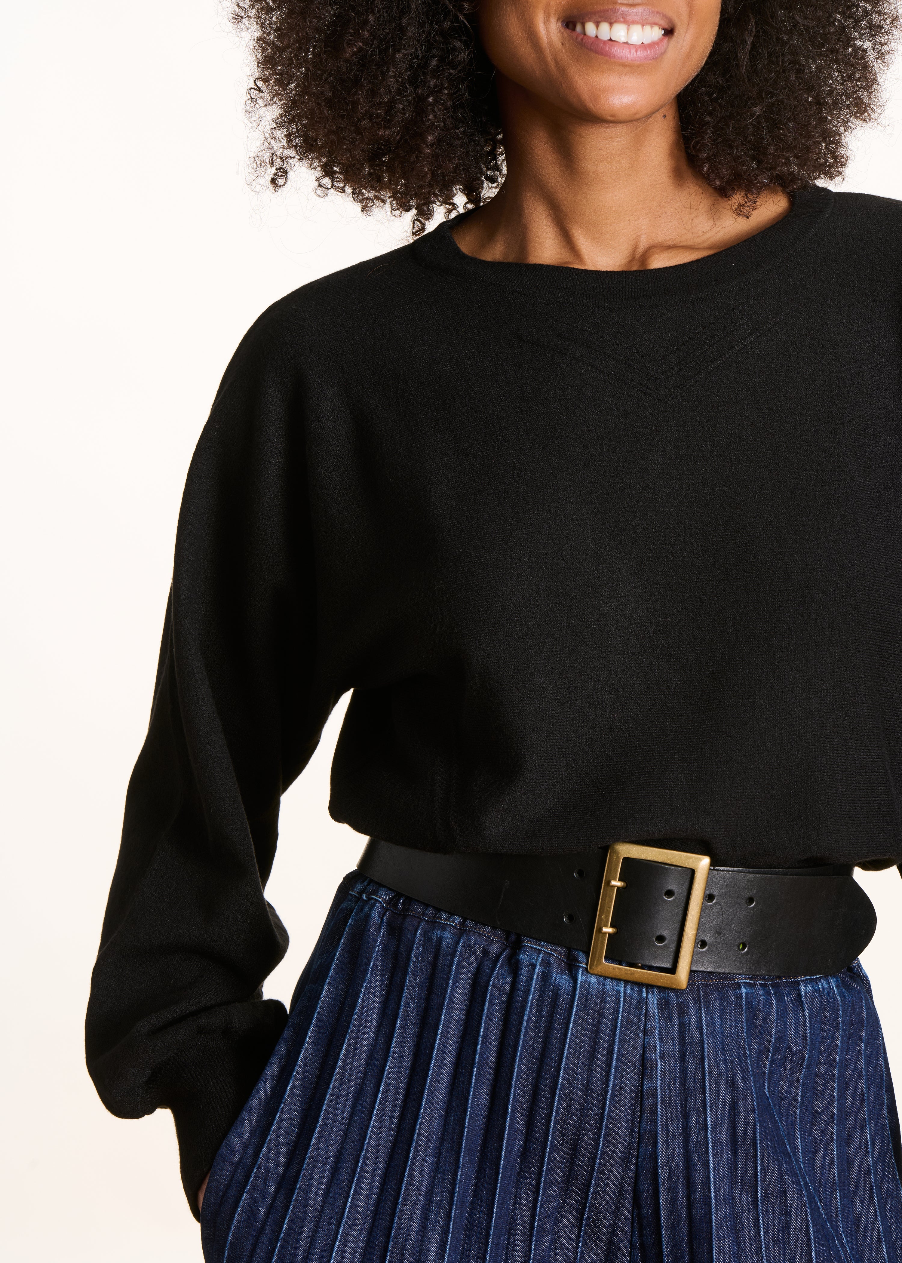 la-f-e-marabout-e-pullover-schwarz-feinstrick-fledermaus image 5