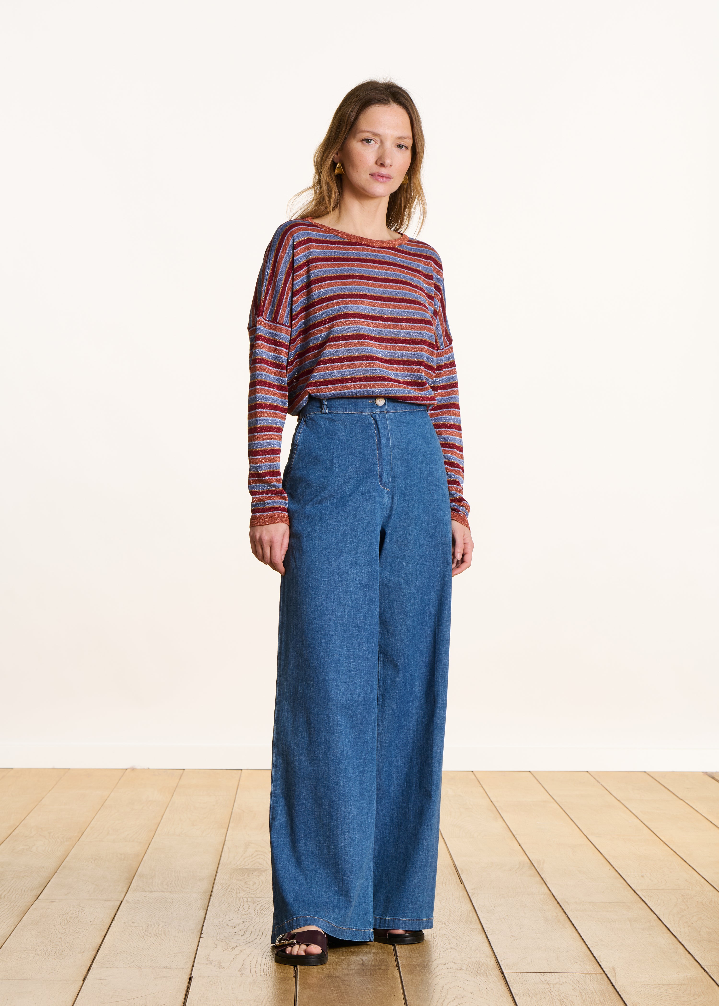 la-f-e-marabout-e-fakir-streifenpullover-bunt-gr-m image 2