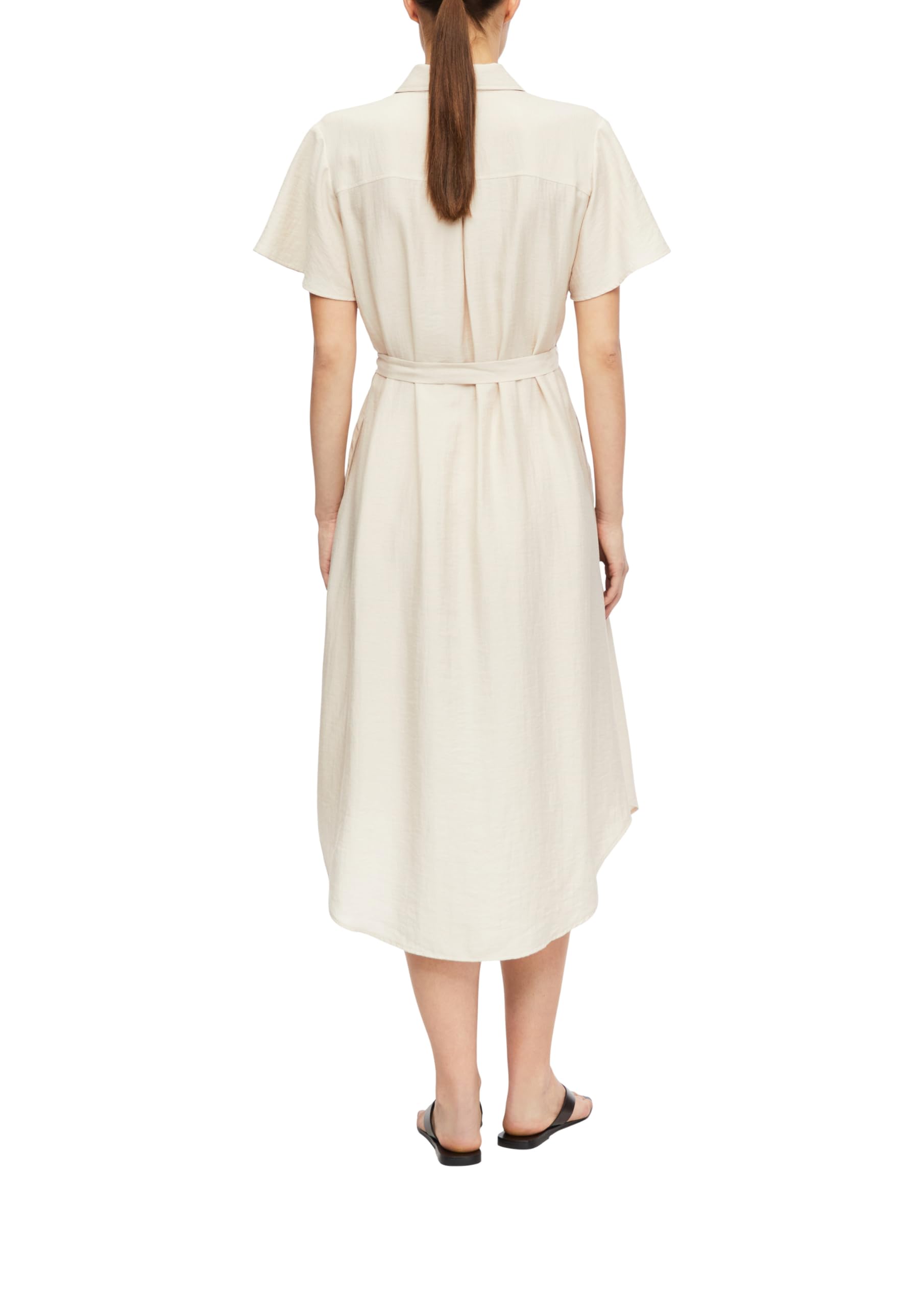comma-hemdblusenkleid-viskose-leinen-midi-gr-e-44 image 2