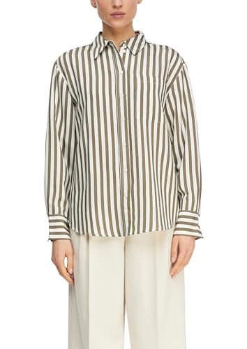 comma-damen-bluse-jacquardstreifen-relaxed-fit-gr-42 image 8