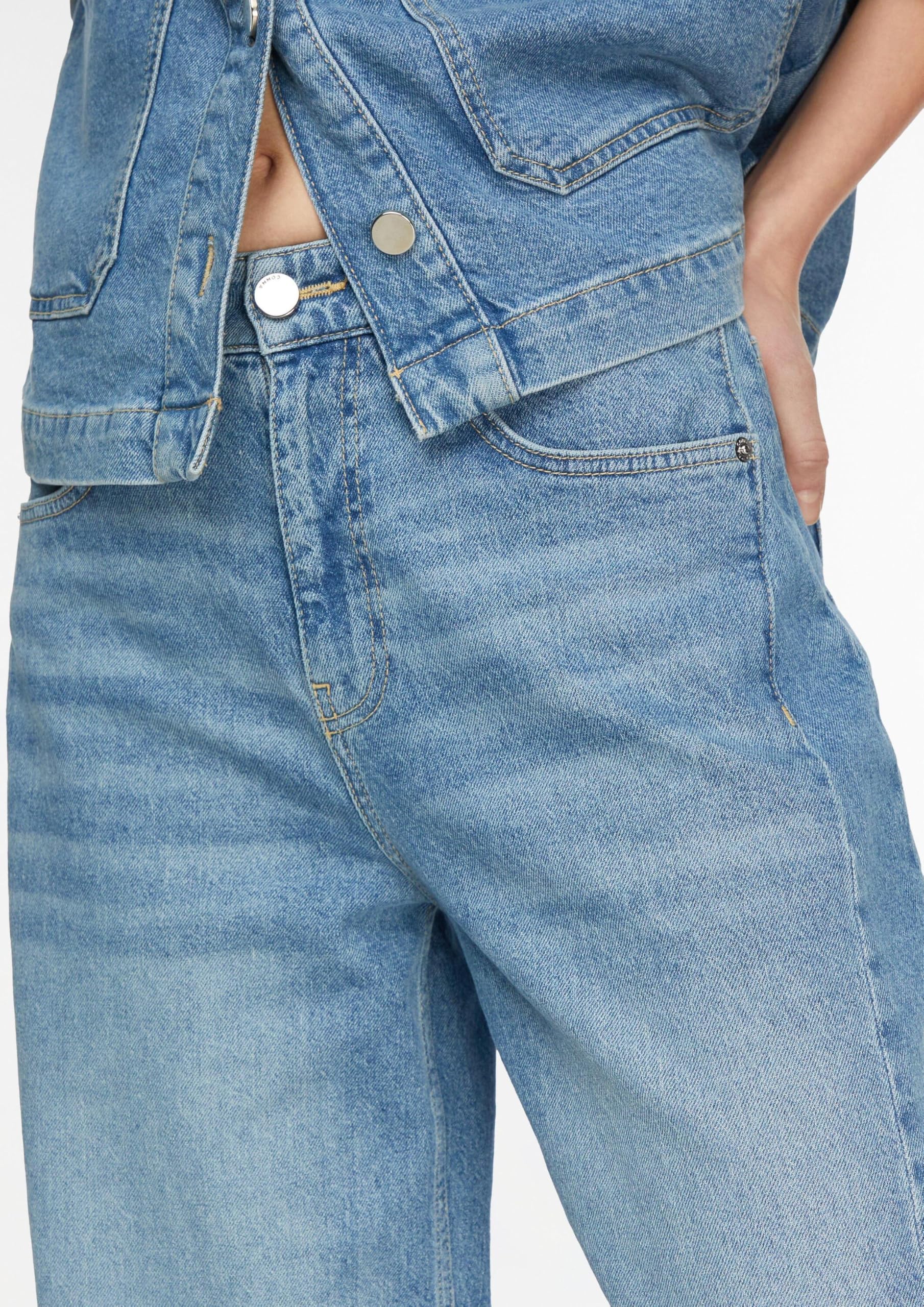 comma-jeans-wide-leg-damen-5-pocket-gr-34 image 4