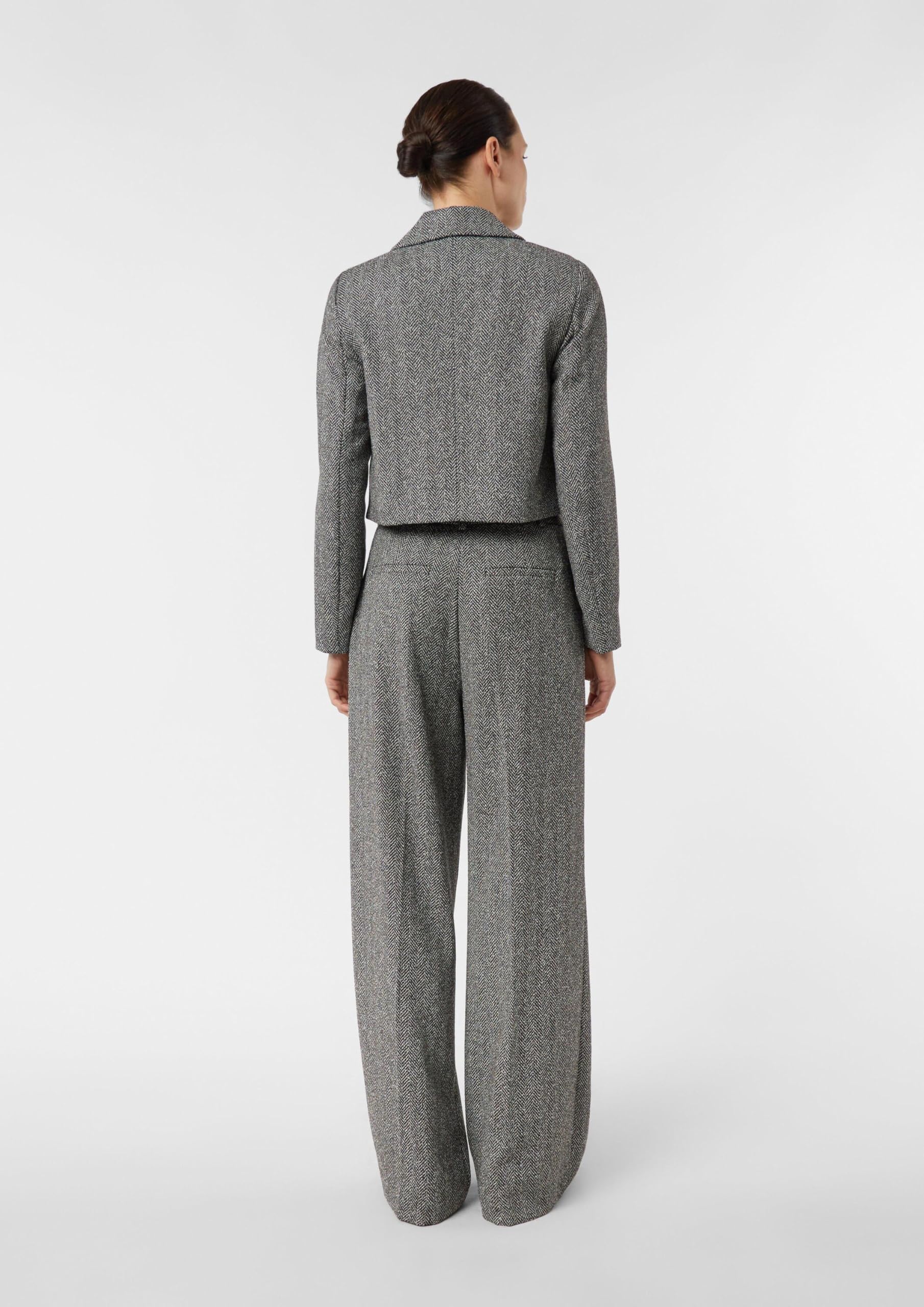 comma-blazers-verk-rzter-herringbone-blazer-jacke image 7