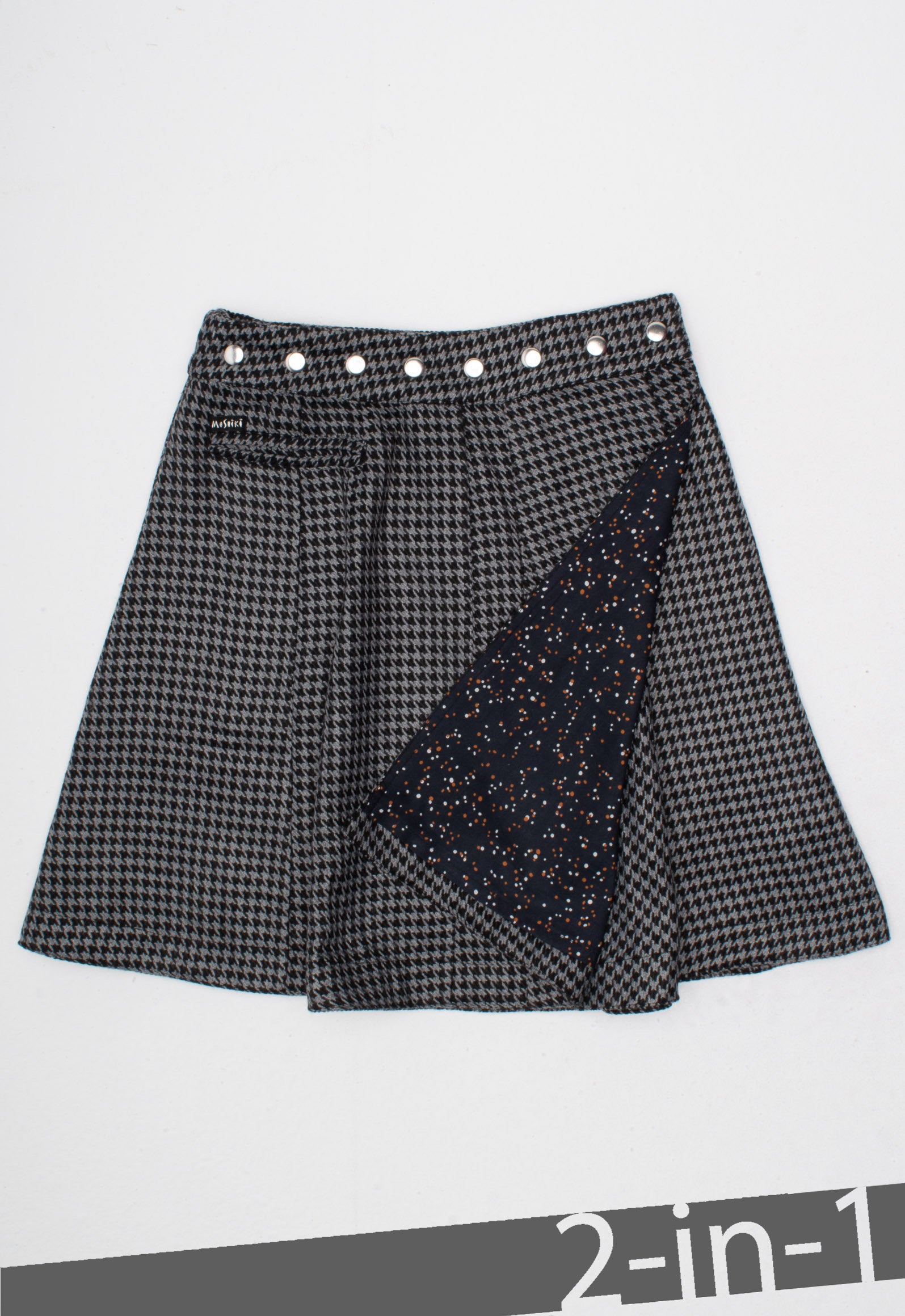moshiki-hot-cookie-69-tweed-wickelrock-50cm-34-42-wendbar image 1