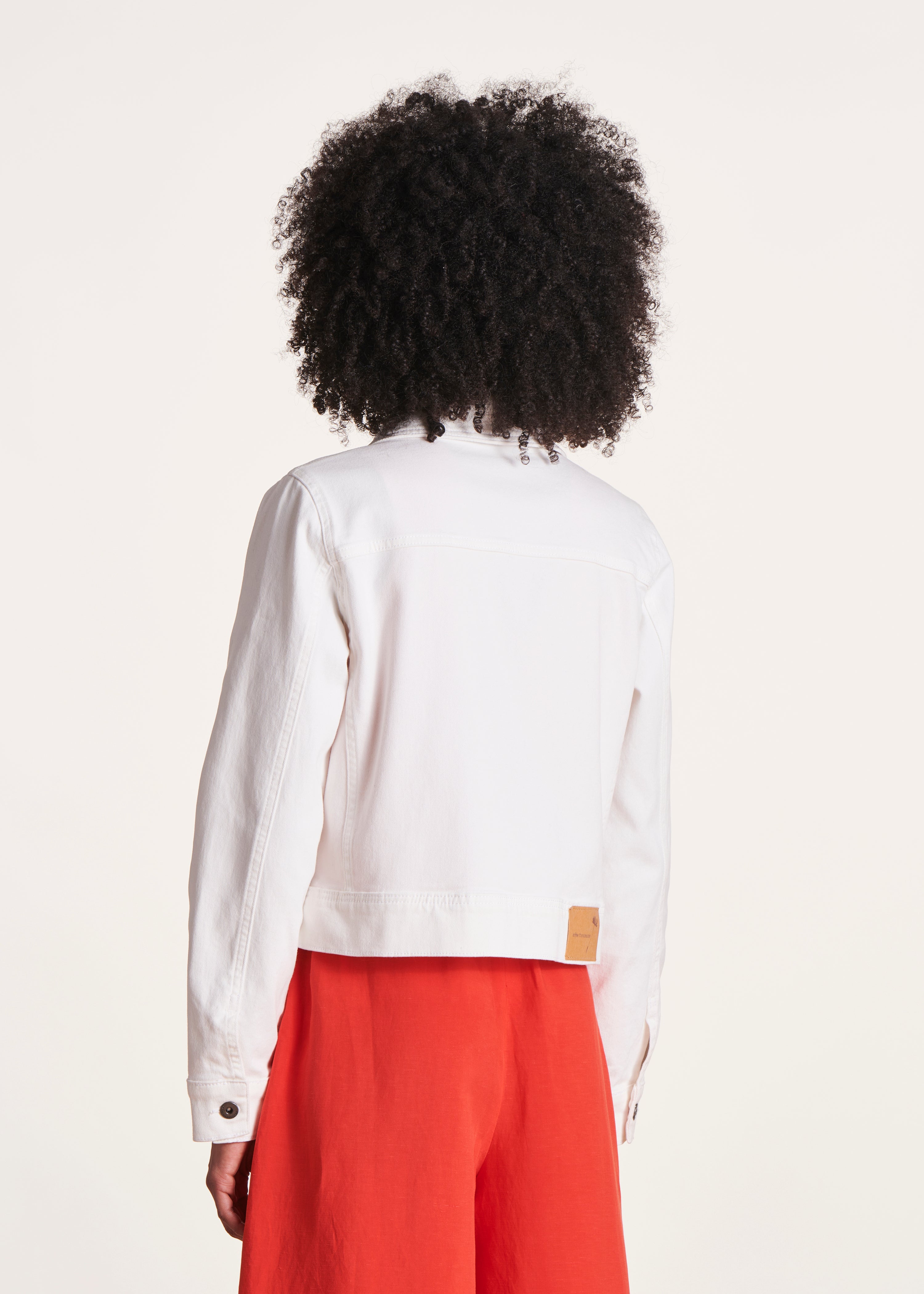 la-f-e-marabout-e-jacke-kurz-wei-bio-baumwolle-tailliert image 3
