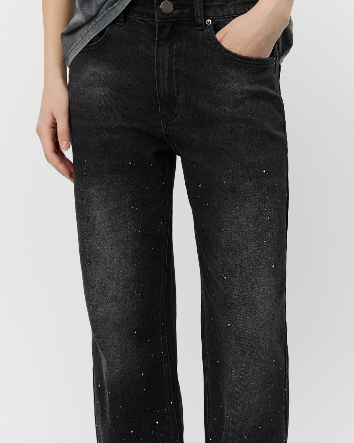 sofie-schnoor-women-parissw-jeans-straight-washed-black image 5