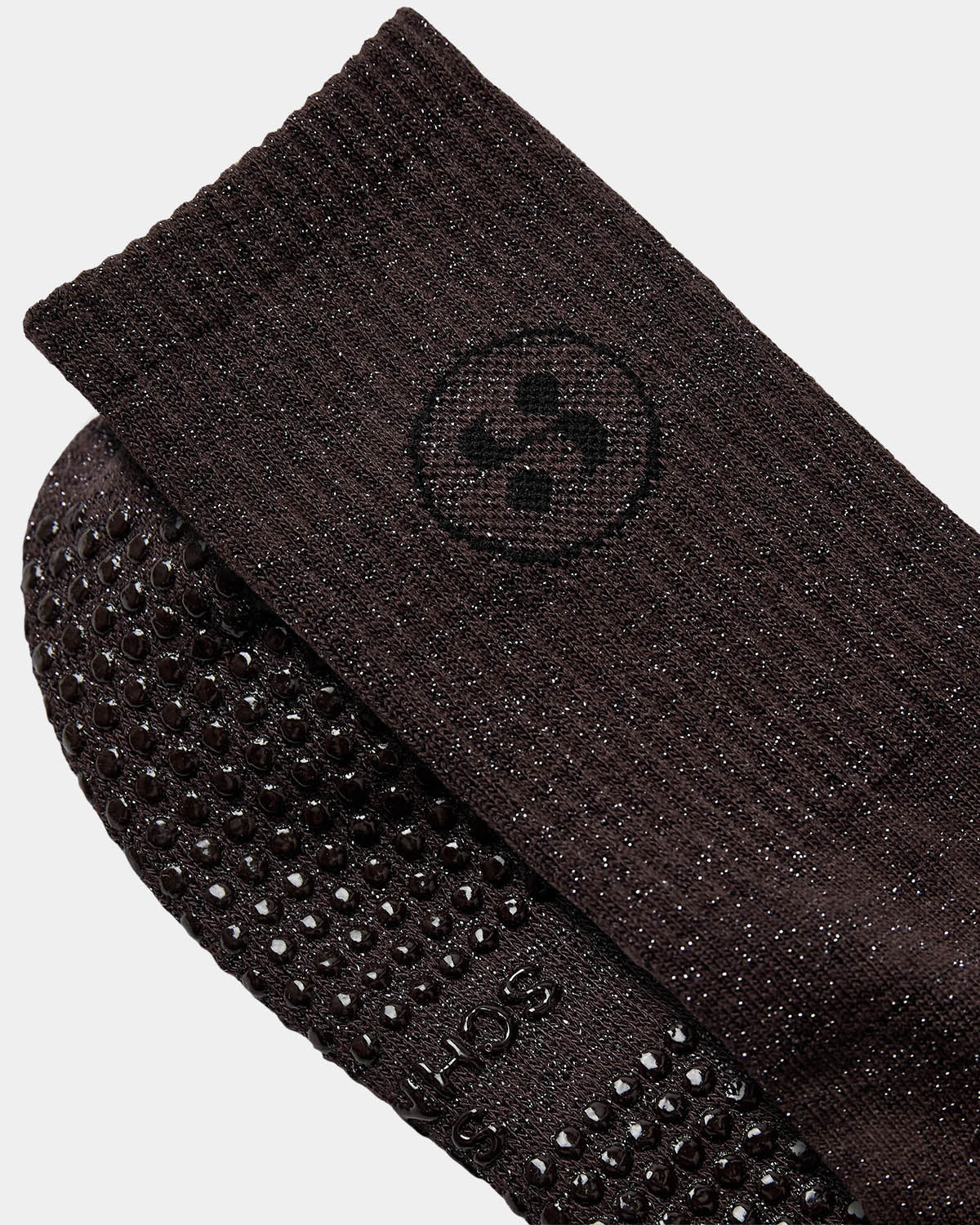 sofie-schnoor-sport-sofspo-glitzer-socken-dark-brown-baumwolle image 3