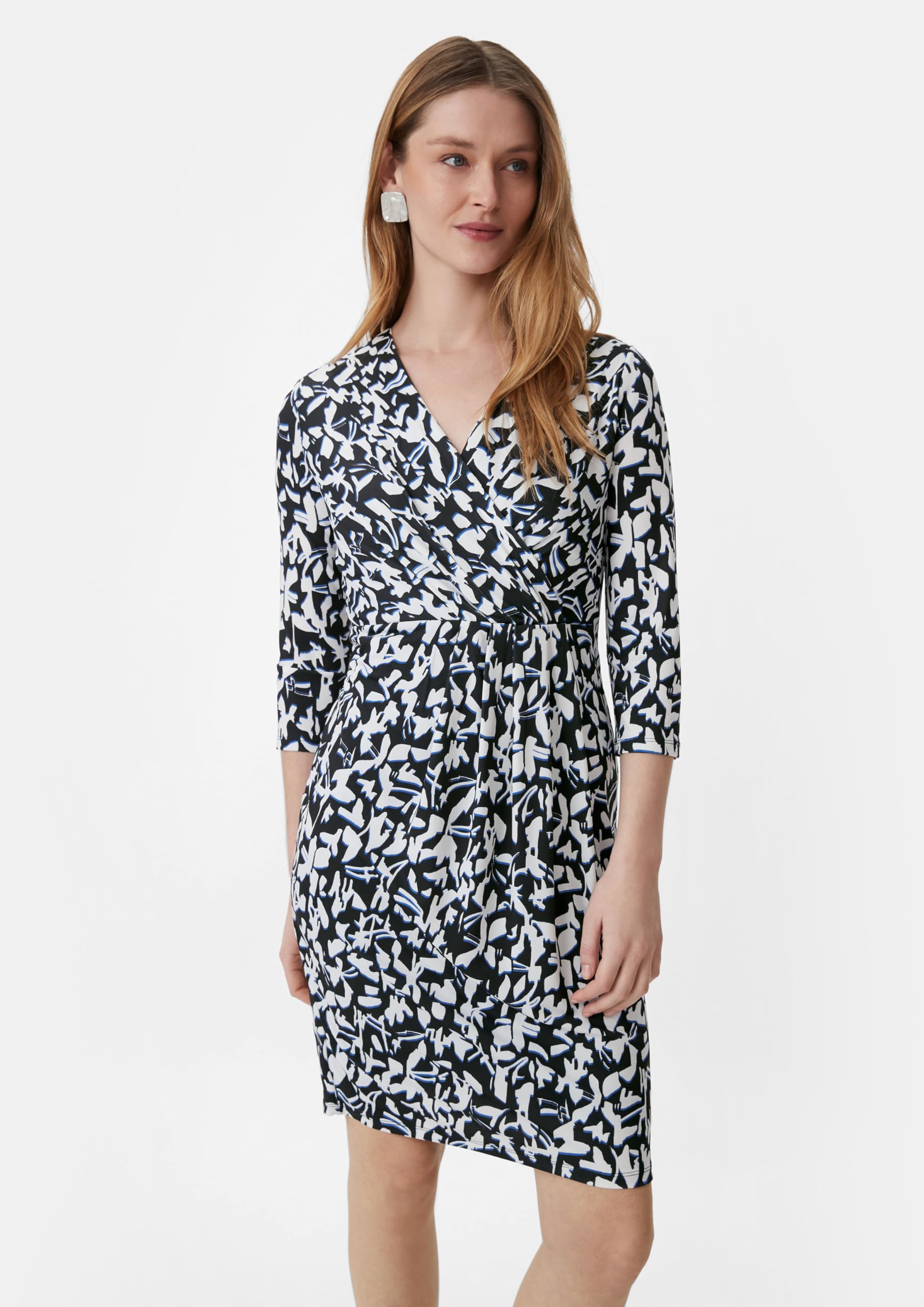 comma-wickelkleid-all-over-print-gr-40-damen image 5