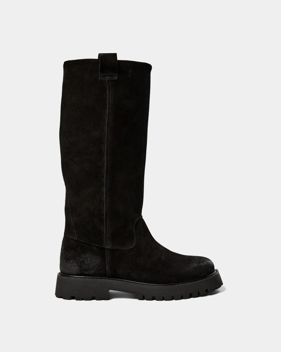 sofie-schnoor-dittesw-tall-suede-stiefel-schwarz-wildleder image 1