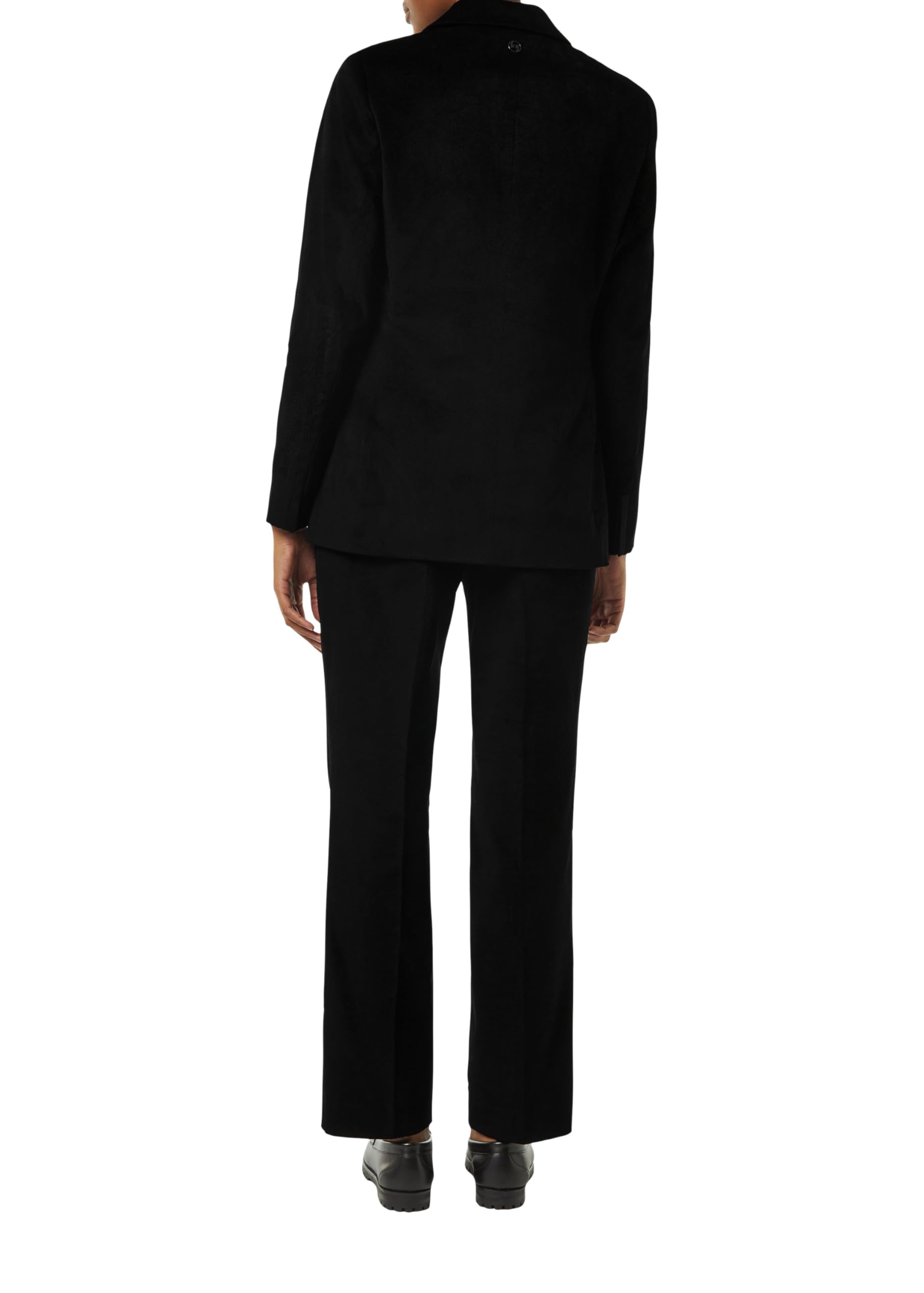 comma-samt-blazer-mit-satin-details-blazer-gr-e-42-gef-ttert image 2