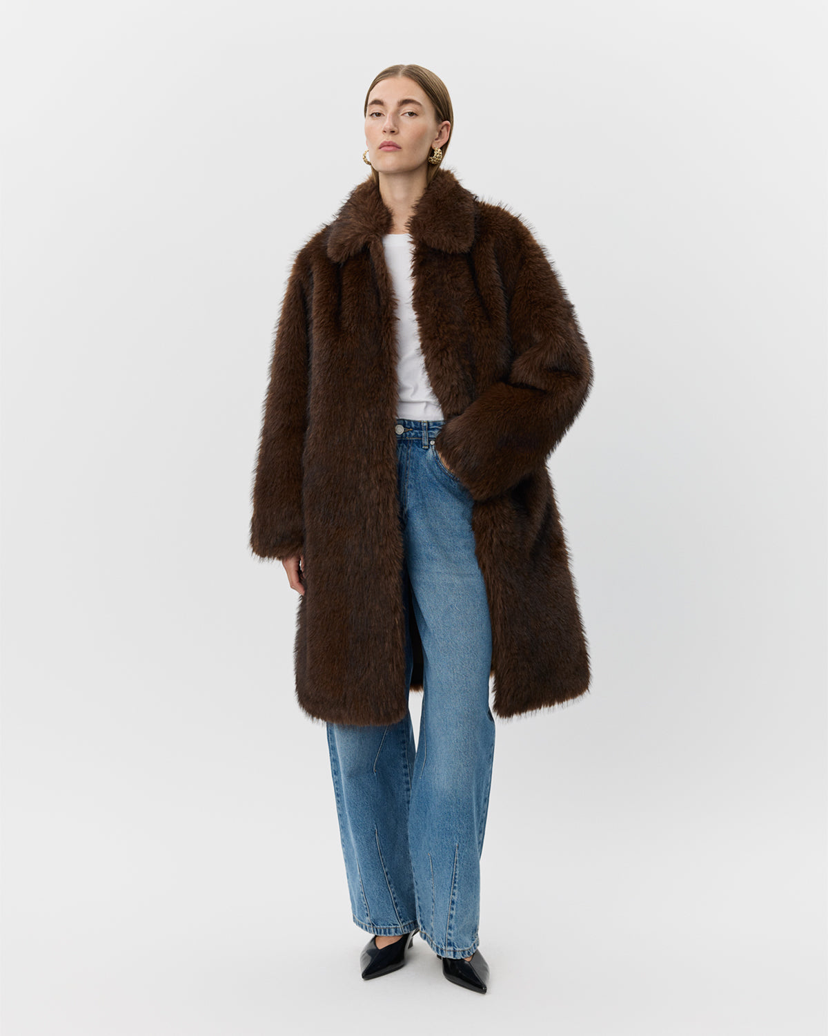 sofie-schnoor-women-lizzasw-mantel-brown-pl-sch-oversize image 2