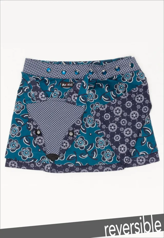 moshiki-hot-cookie-kids-2-wickelrock-24-cm-fuchs-baumwolle image 1