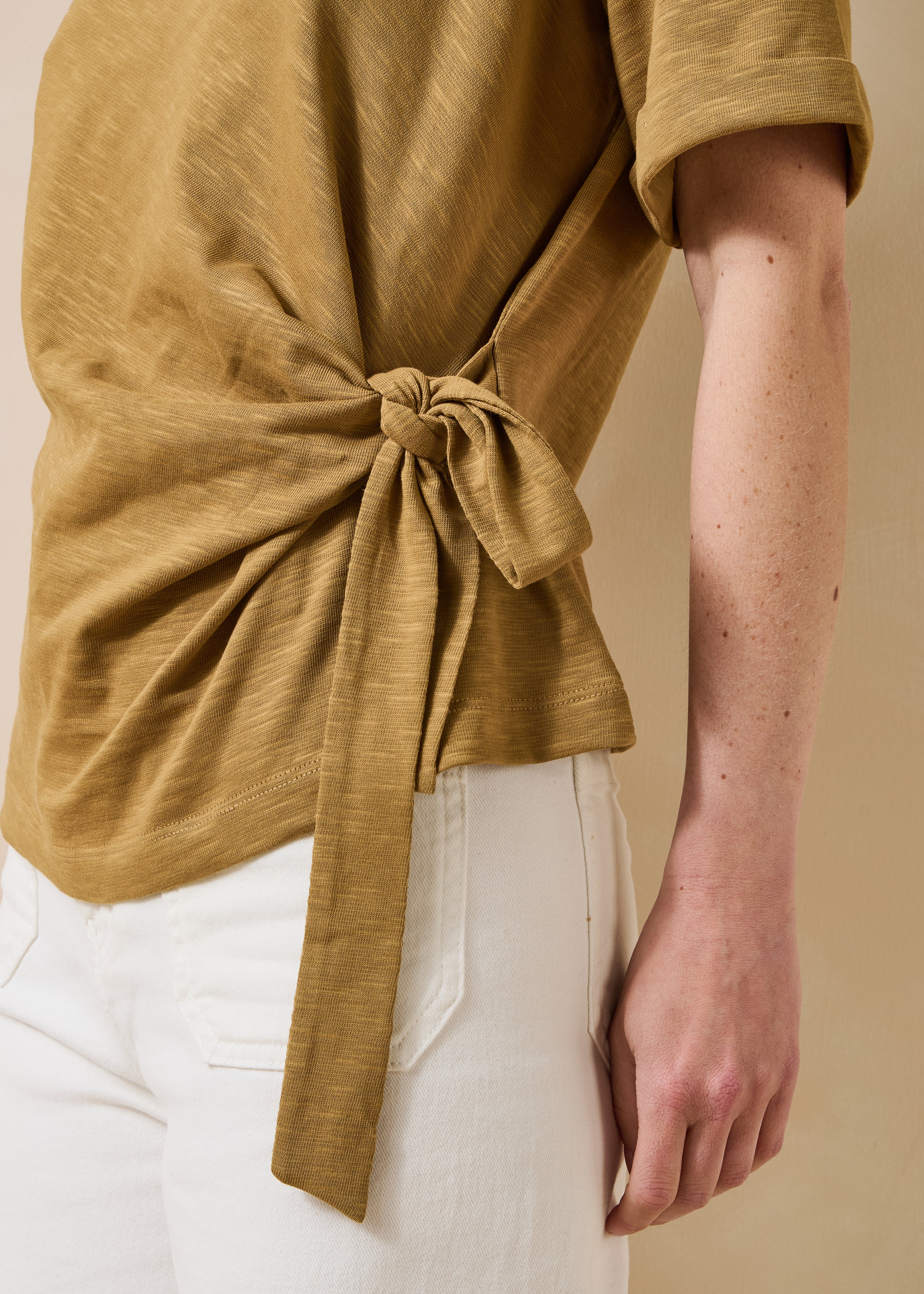 la-f-e-marabout-e-t-shirt-curry-baumwolle-knoten image 5