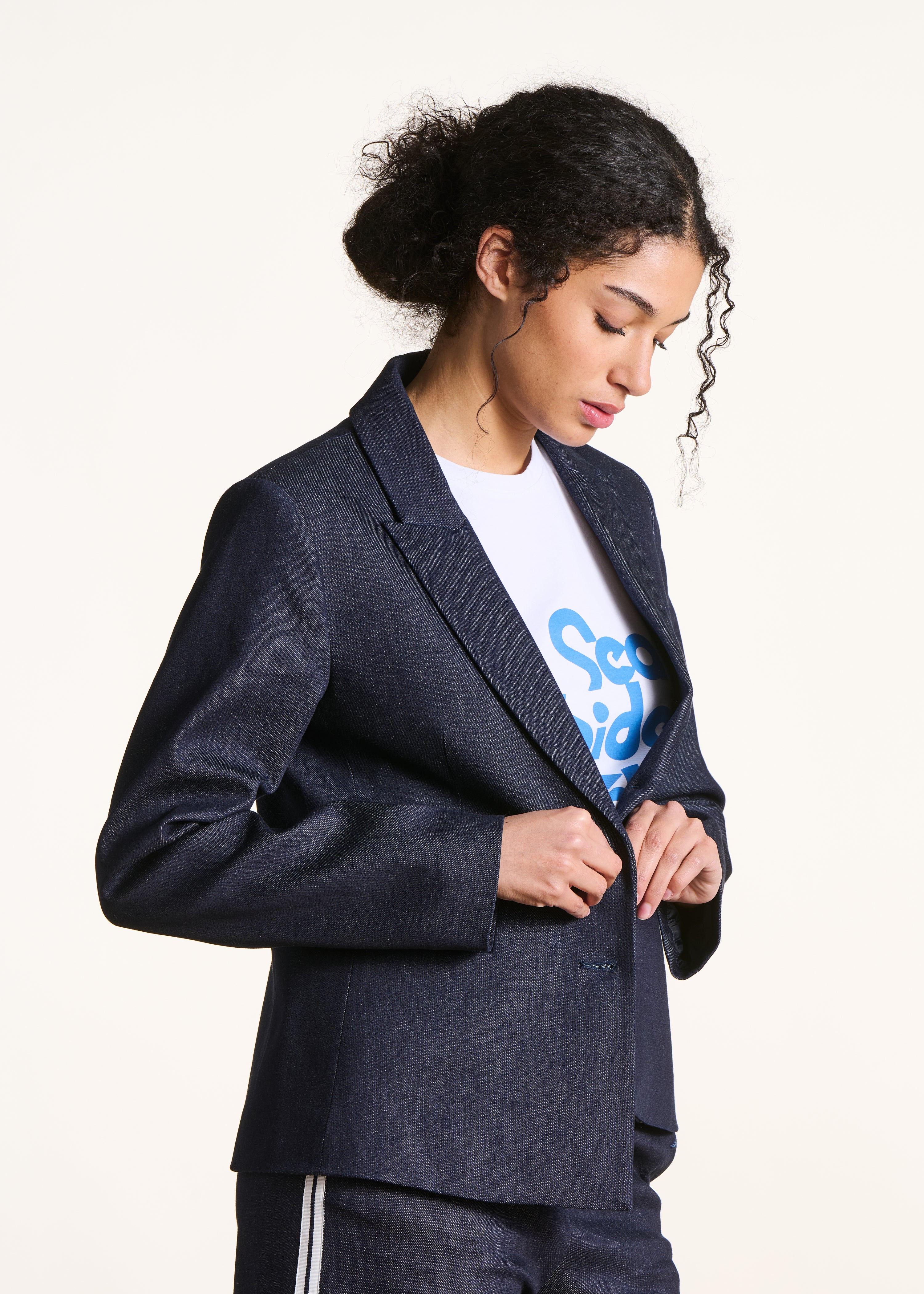 la-f-e-marabout-e-forte-blazer-denim-dunkelblau-38 image 1
